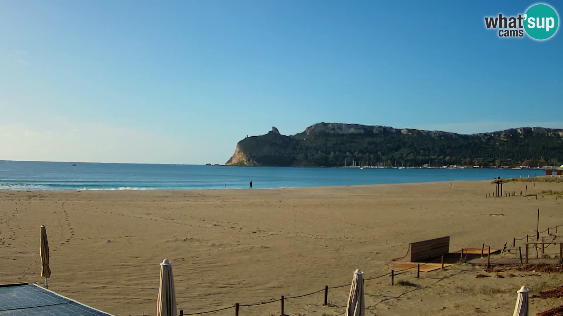 Poetto Strand Webcam | Cagliari | Sardinien