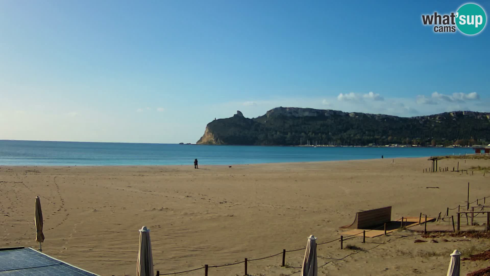 Webcam spiaggia del Poetto | Cagliari | Sardegna
