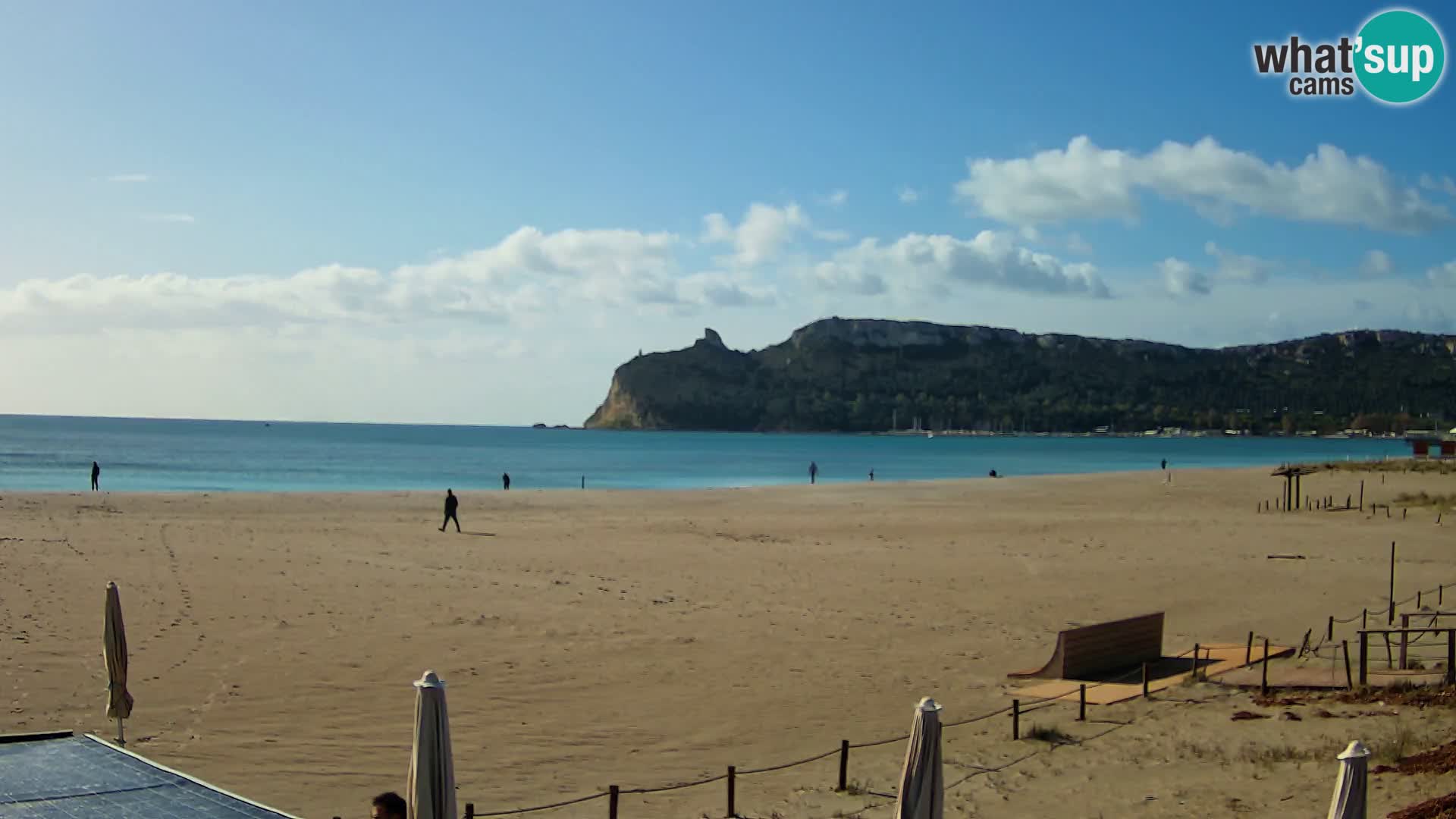 Poetto beach webcam | Cagliari | Sardinia