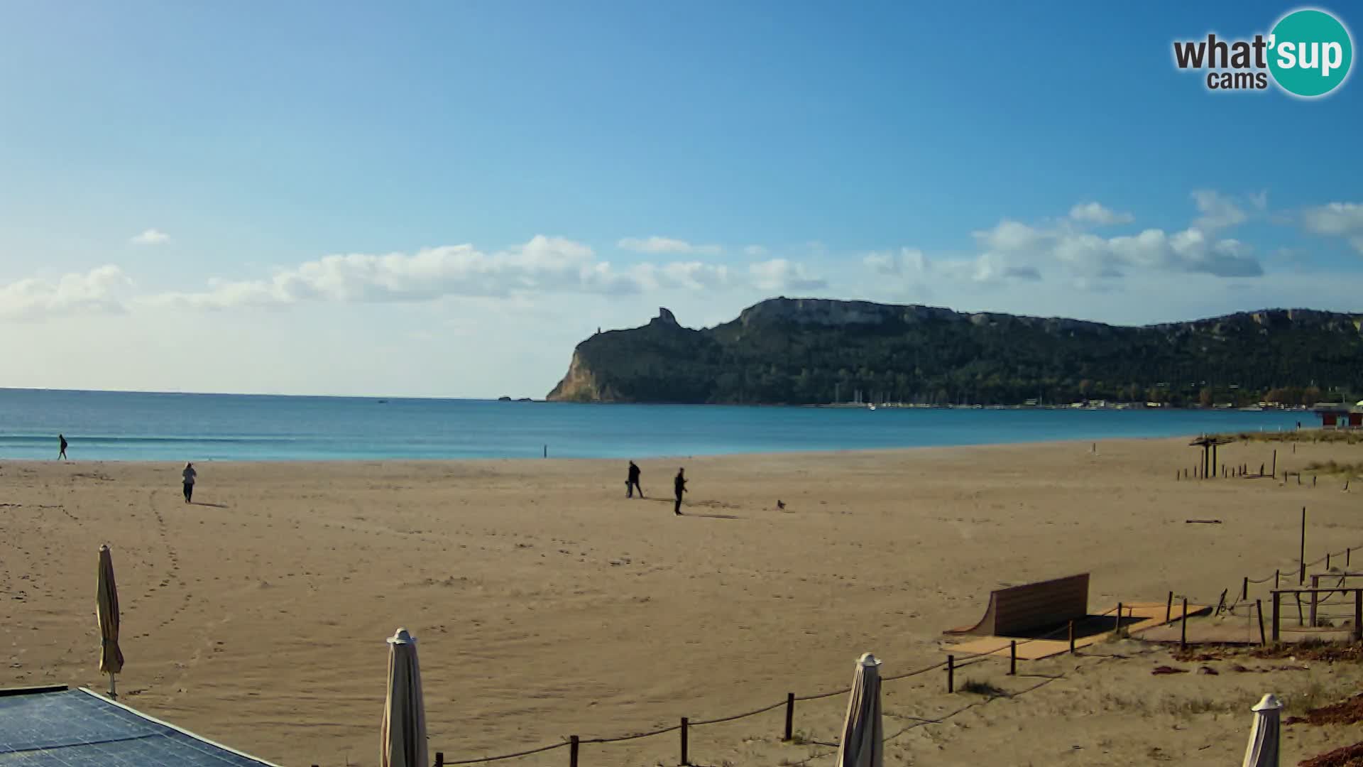 Webcam spiaggia del Poetto | Cagliari | Sardegna