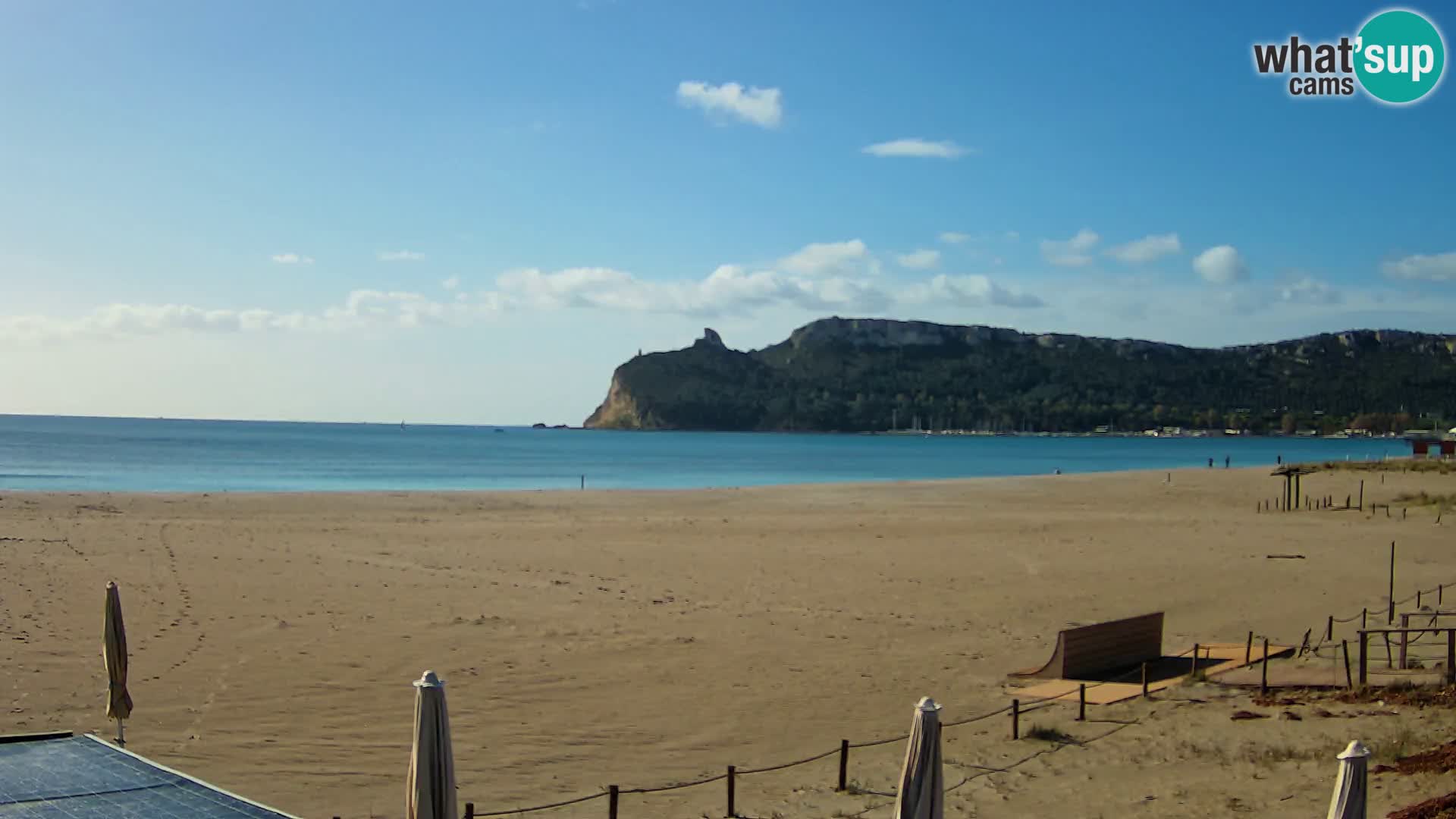 Poetto beach webcam | Cagliari | Sardinia