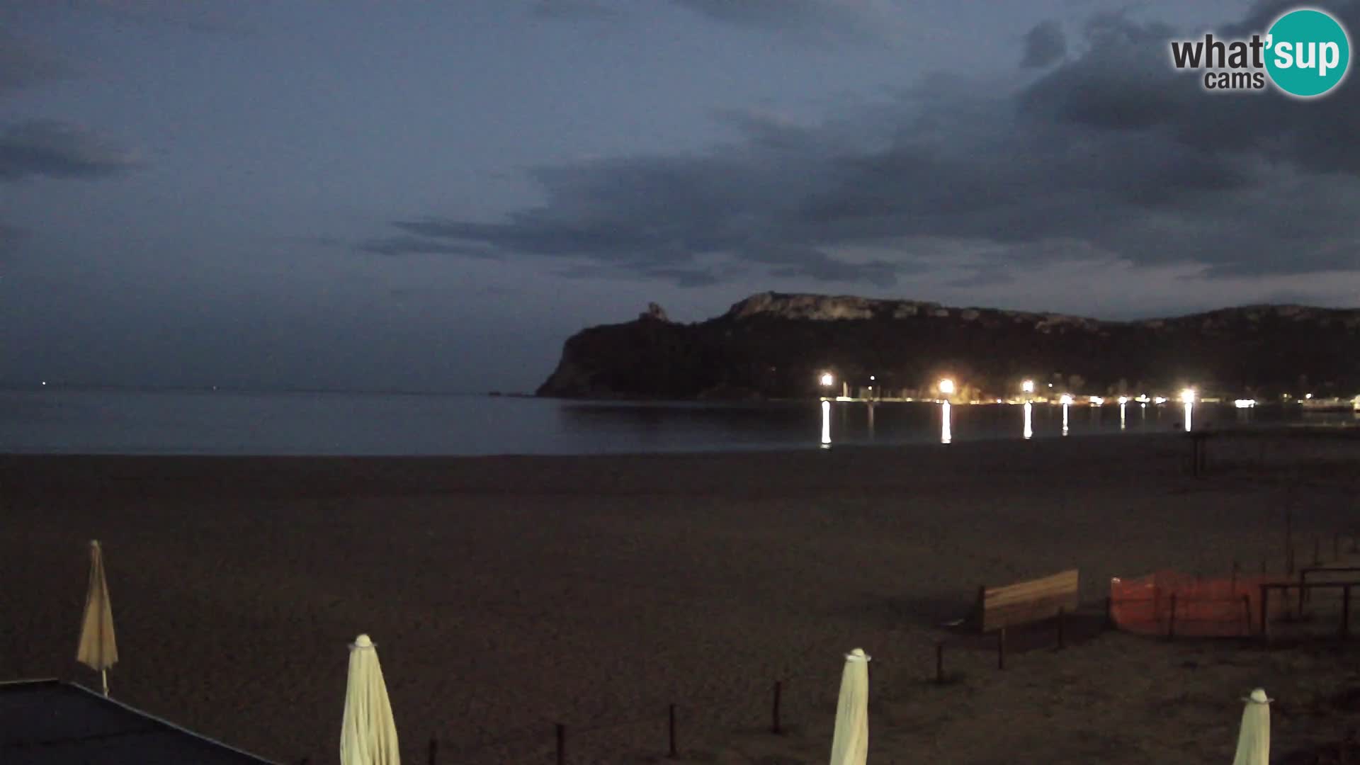 Poetto beach webcam | Cagliari | Sardinia