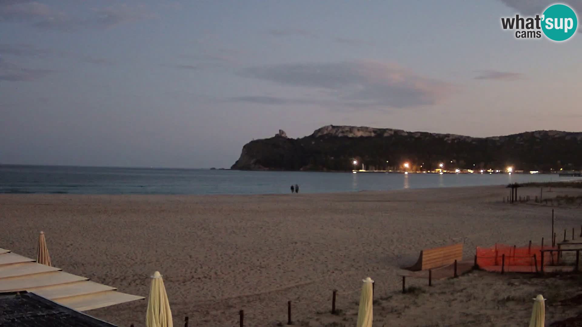Poetto beach webcam | Cagliari | Sardinia