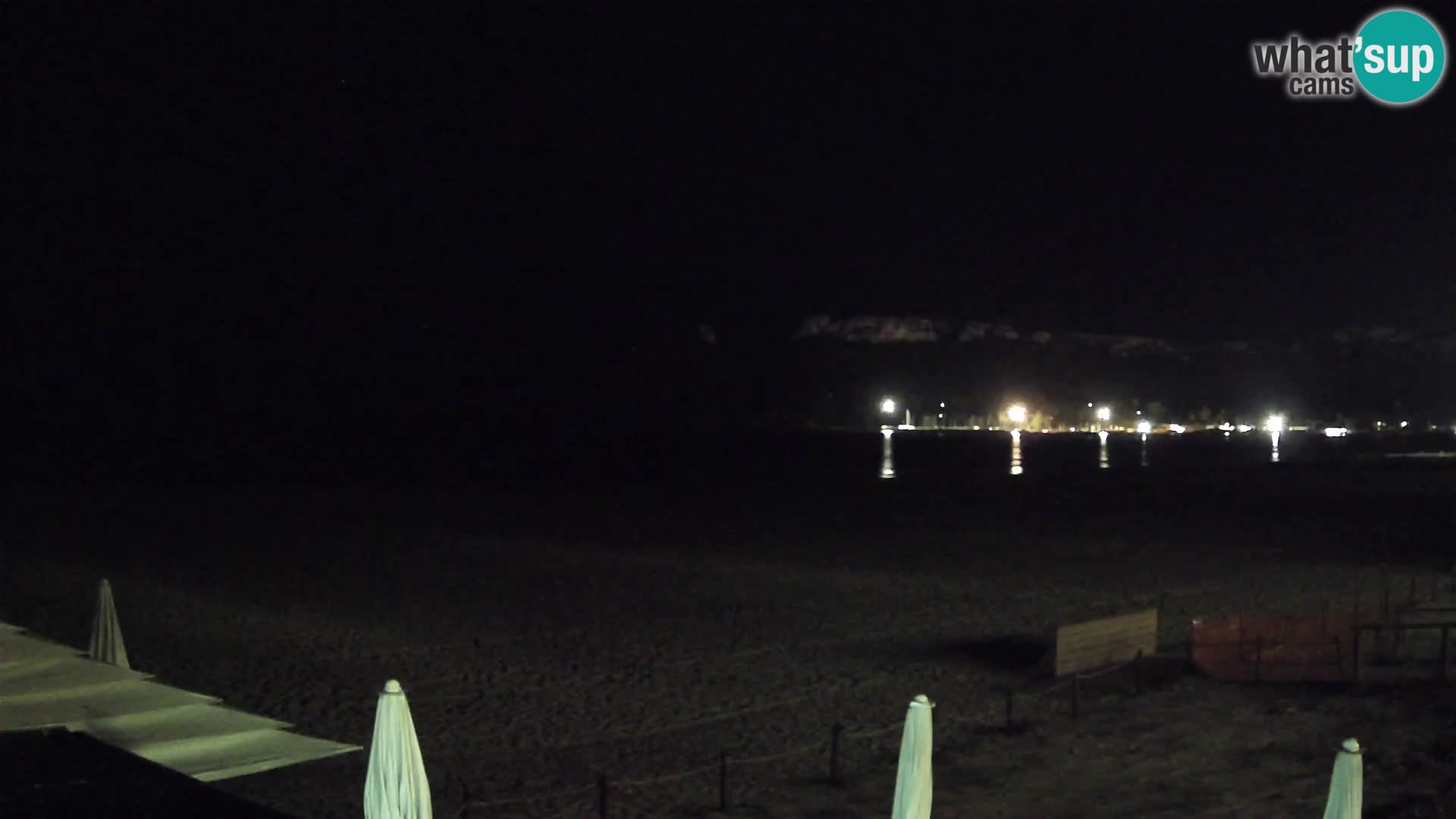 Poetto beach webcam | Cagliari | Sardinia