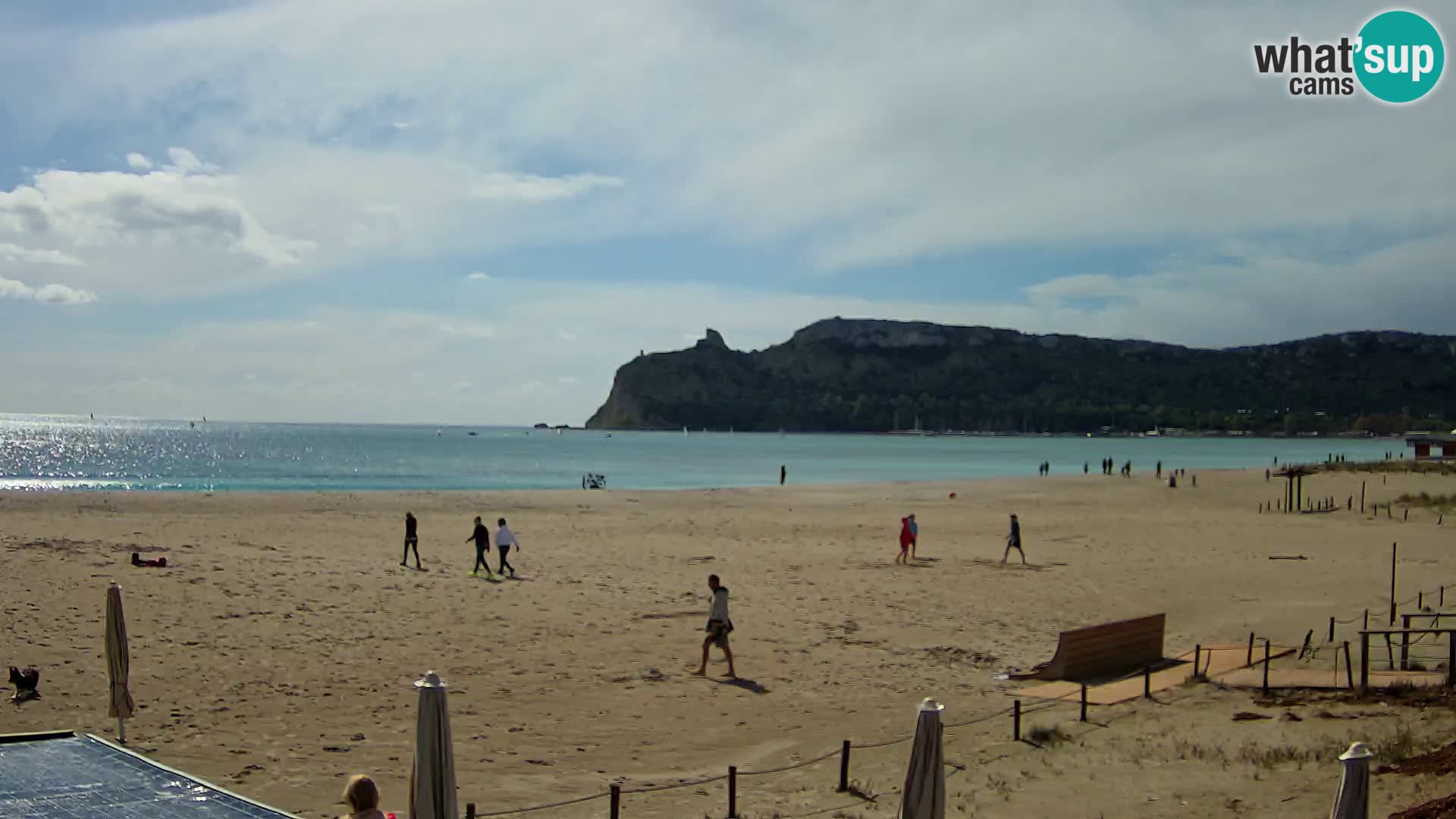 Webcam spiaggia del Poetto | Cagliari | Sardegna
