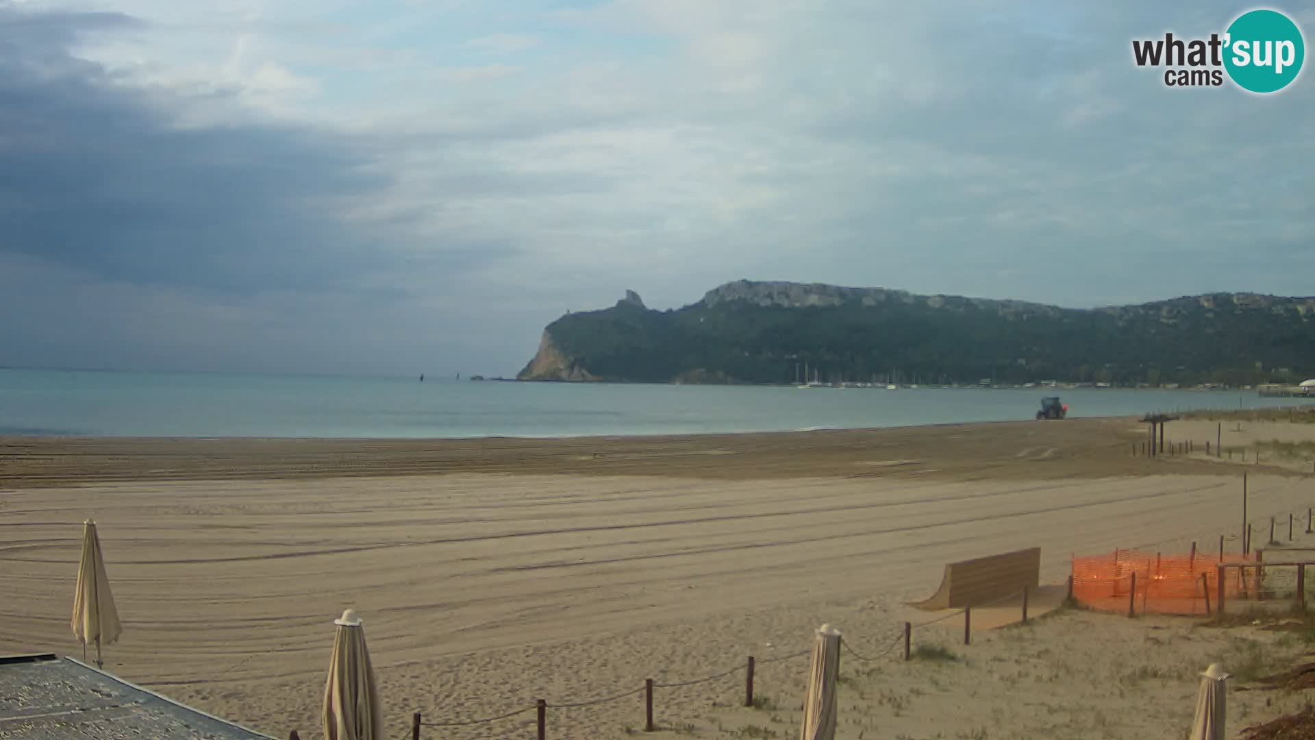 Poetto beach webcam | Cagliari | Sardinija