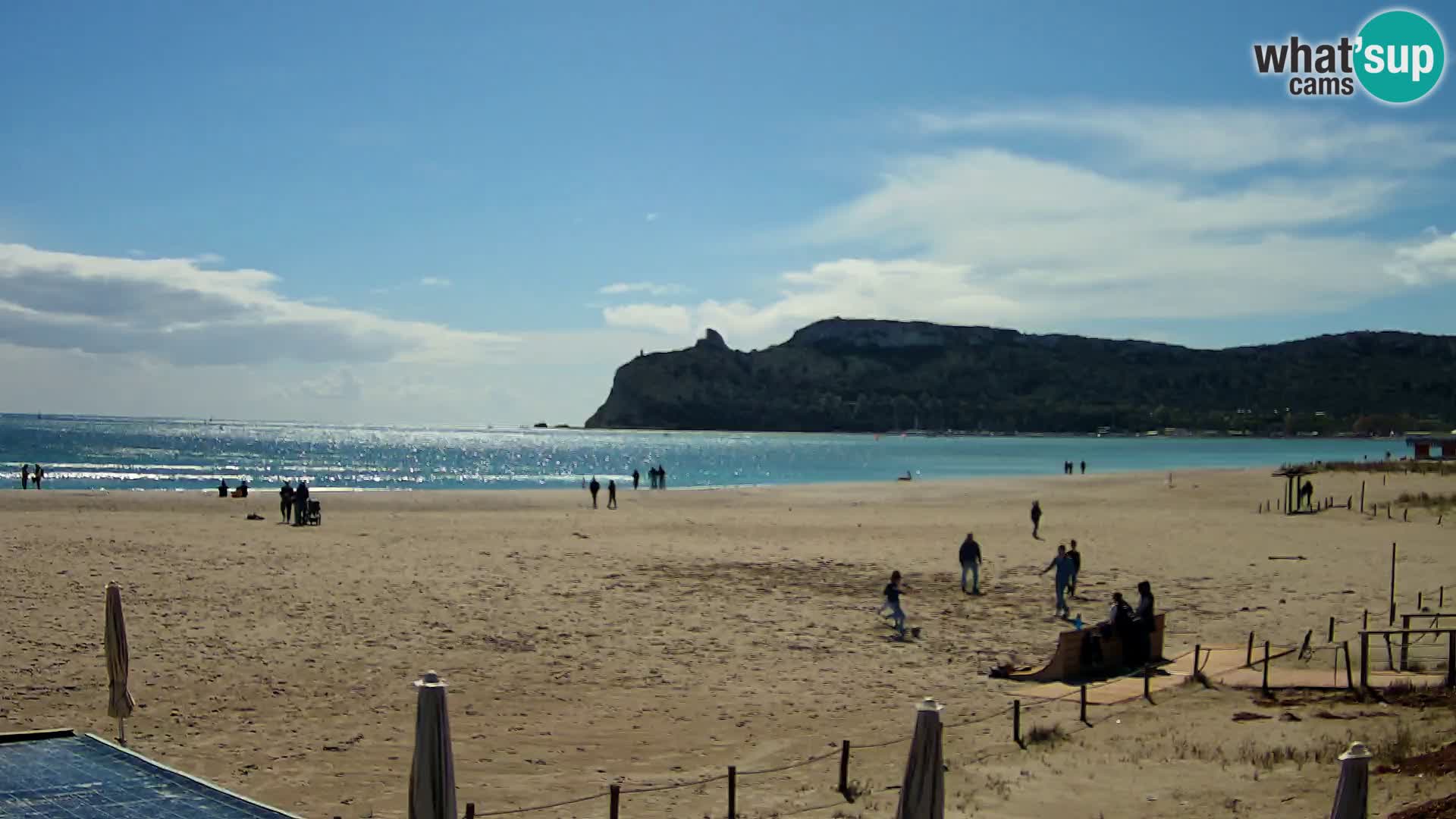 Webcam plage de Poetto | Cagliari | Sardaigne