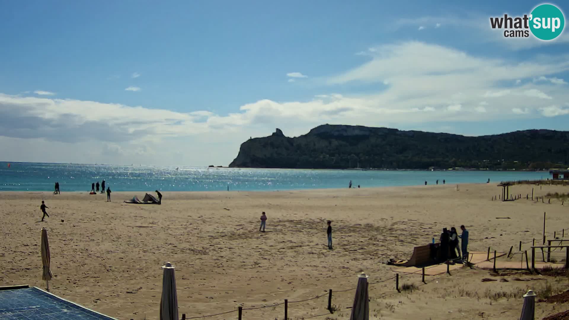 Poetto beach webcam | Cagliari | Sardinija
