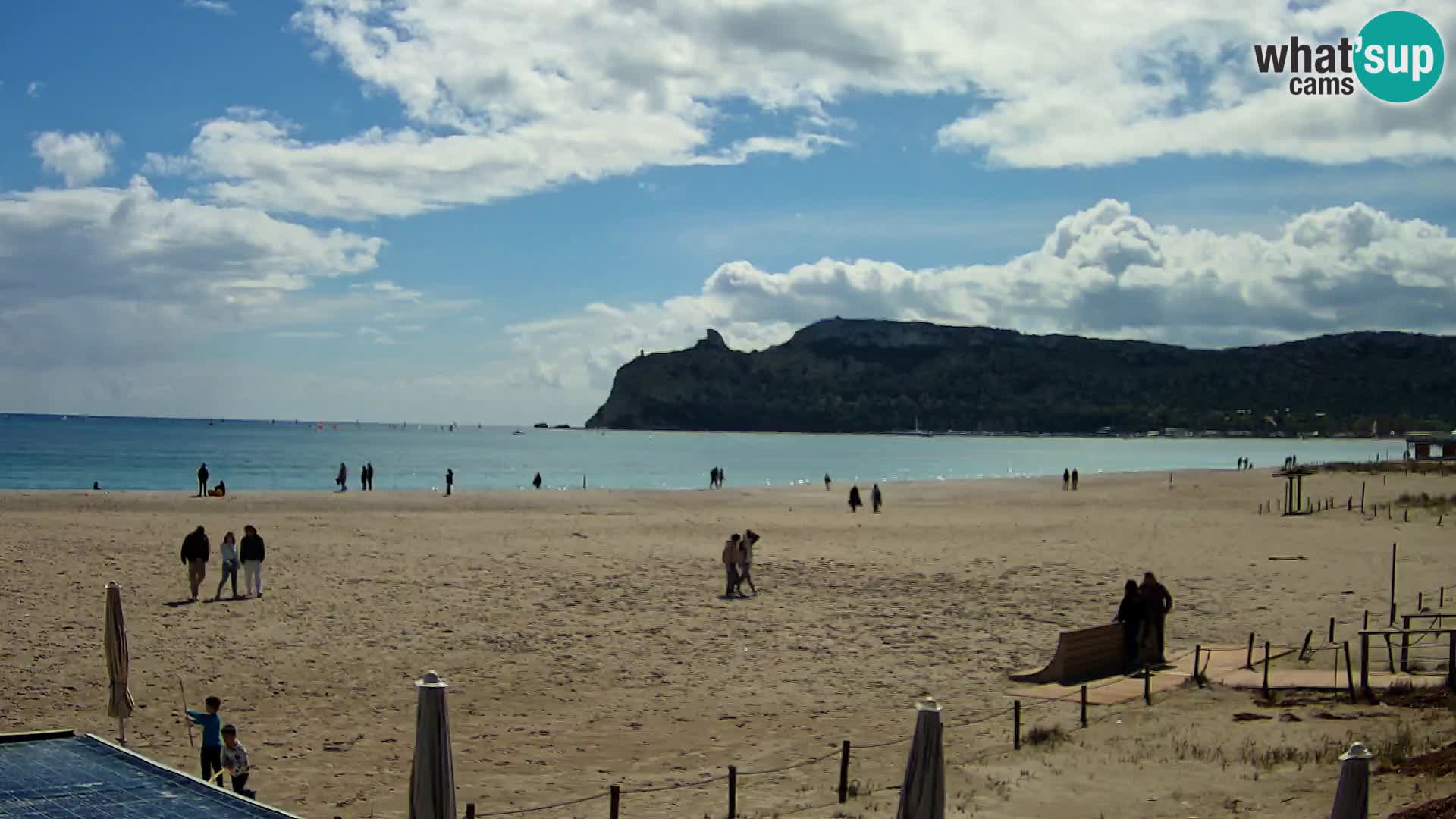 Poetto beach webcam | Cagliari | Sardinia