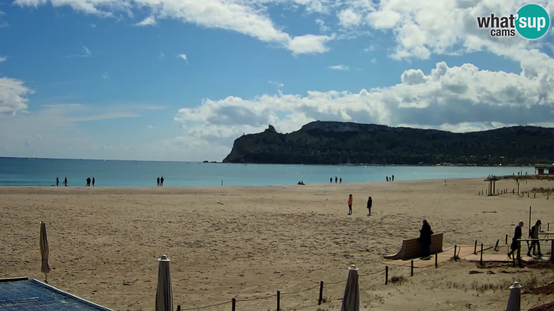 Poetto beach webcam | Cagliari | Sardinia