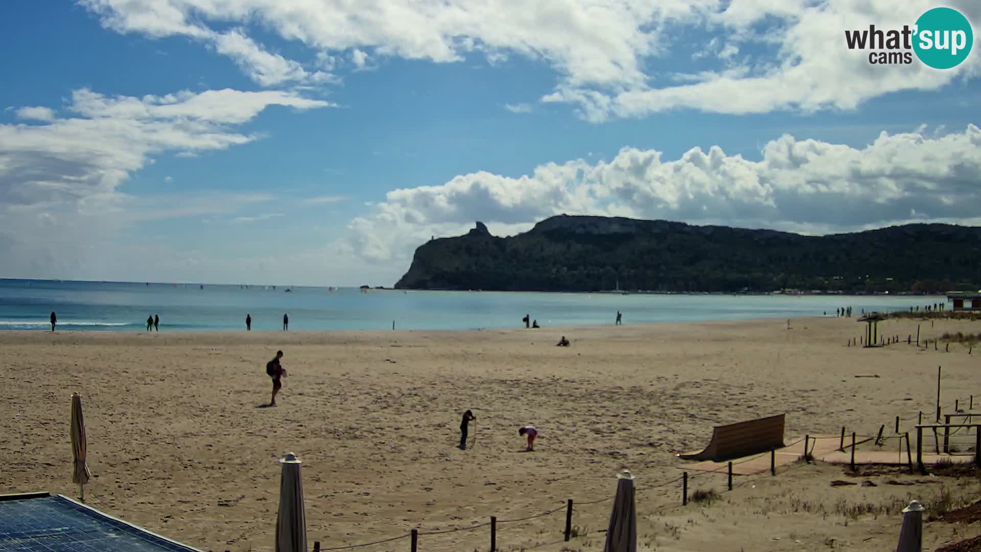 Poetto beach webcam | Cagliari | Sardinia