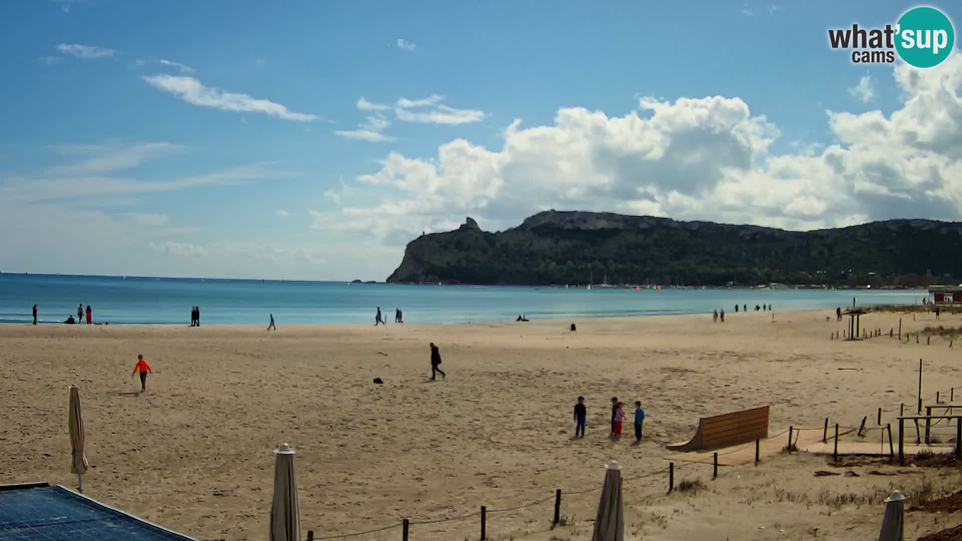 Poetto beach webcam | Cagliari | Sardinia