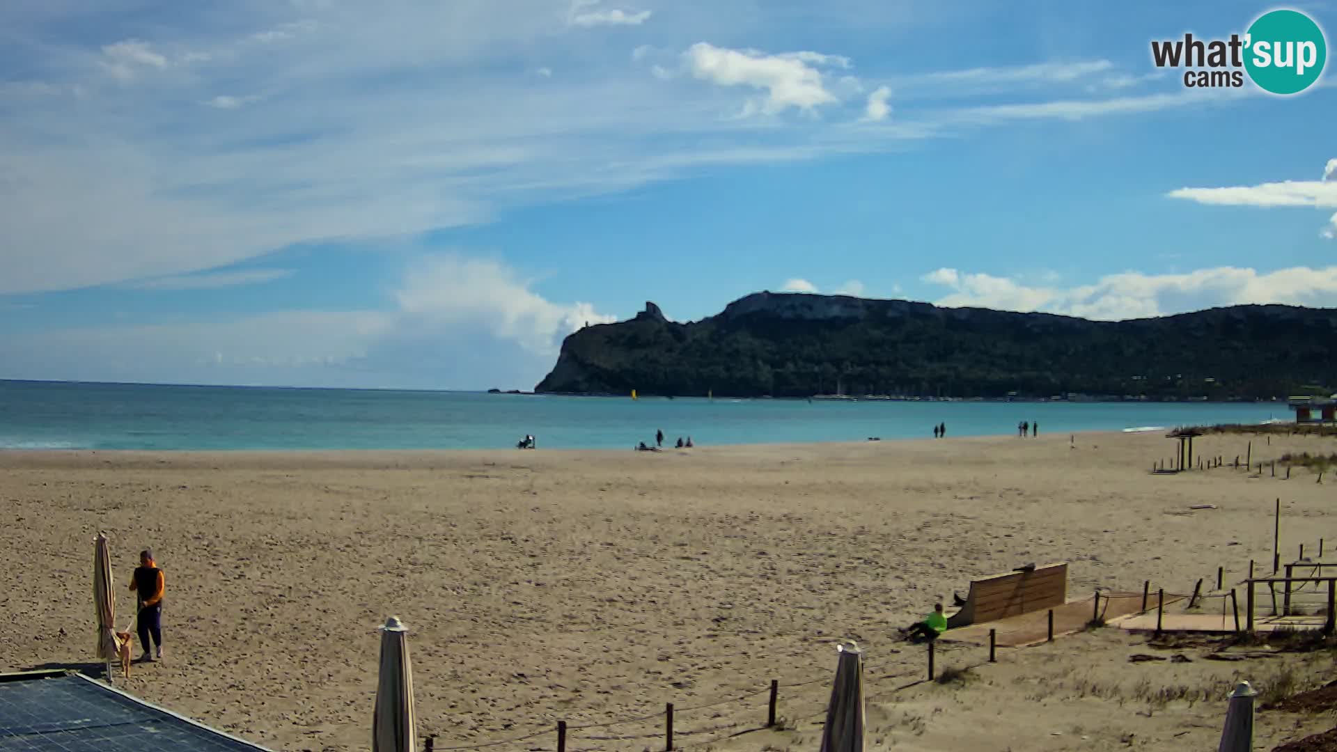 Poetto beach webcam | Cagliari | Sardinia