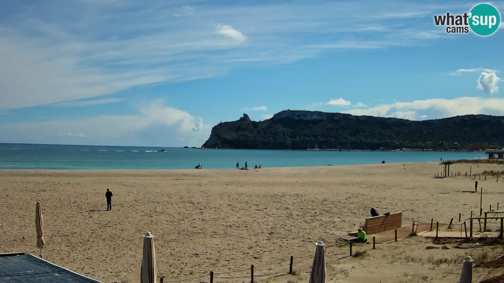 Poetto beach webcam | Cagliari | Sardinia