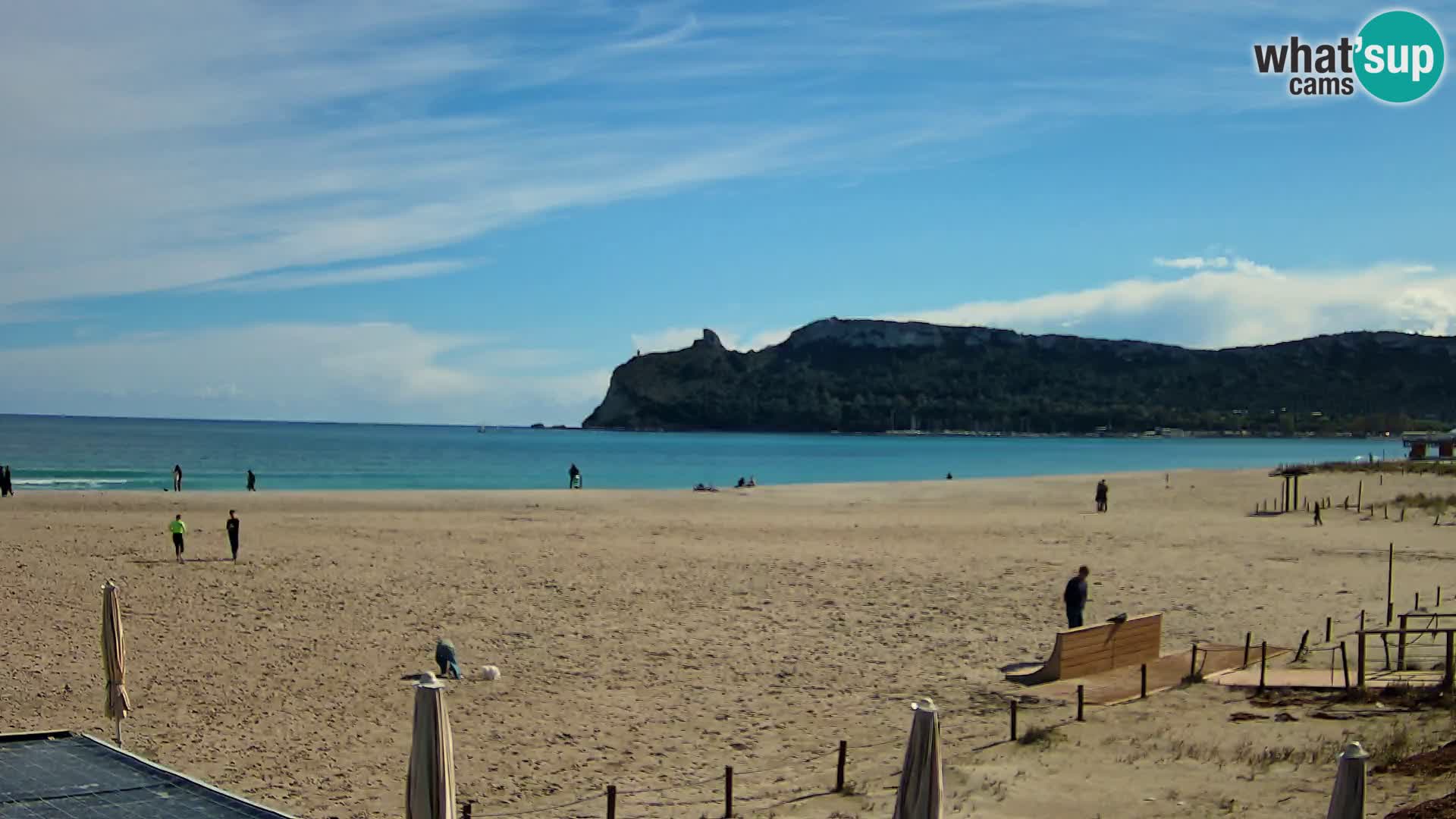 Poetto beach webcam | Cagliari | Sardinia