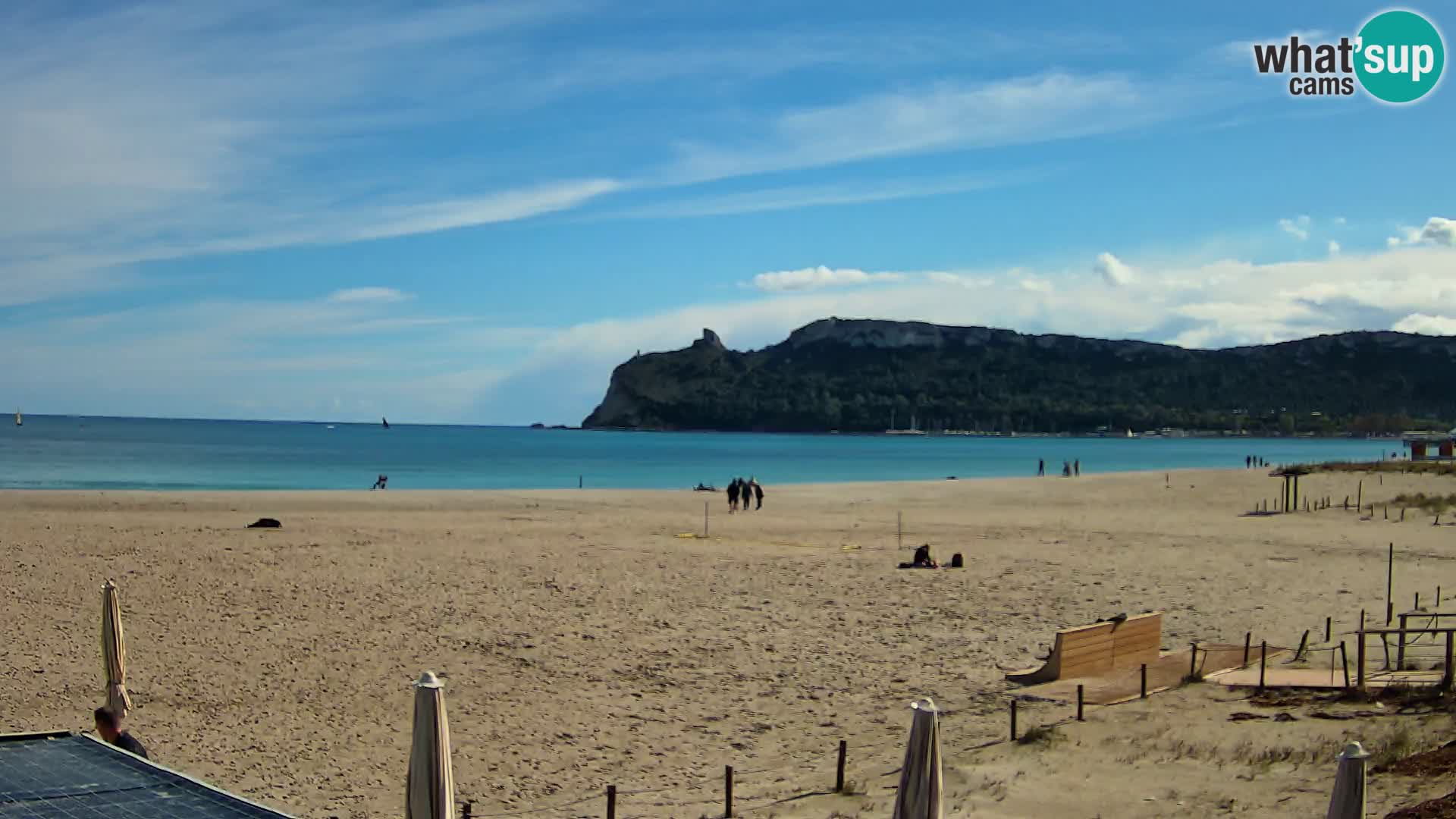 Poetto beach webcam | Cagliari | Sardinia