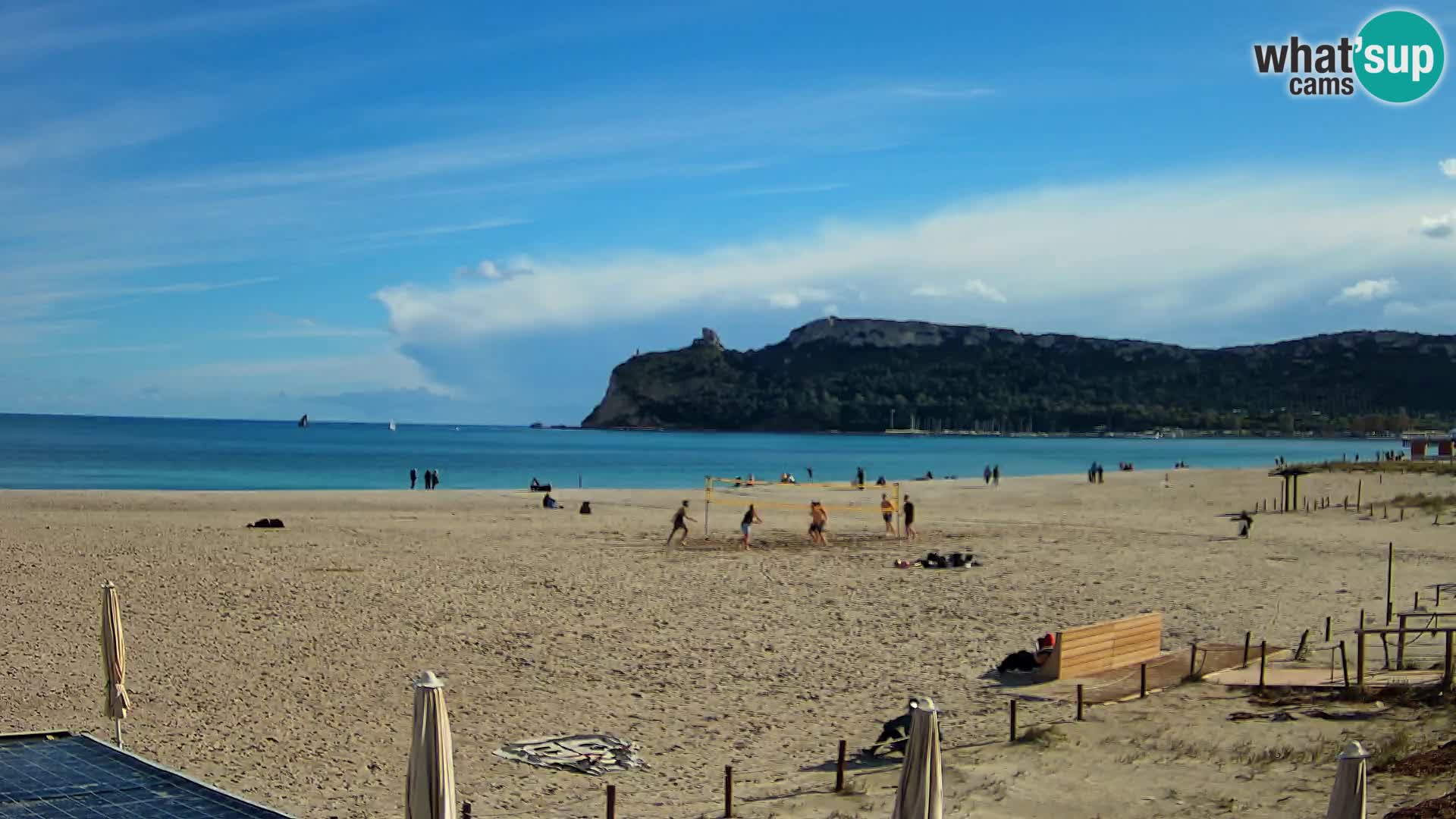Poetto beach webcam | Cagliari | Sardinia