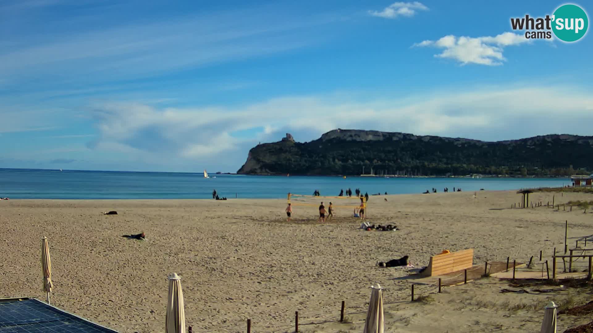 Webcam plage de Poetto | Cagliari | Sardaigne