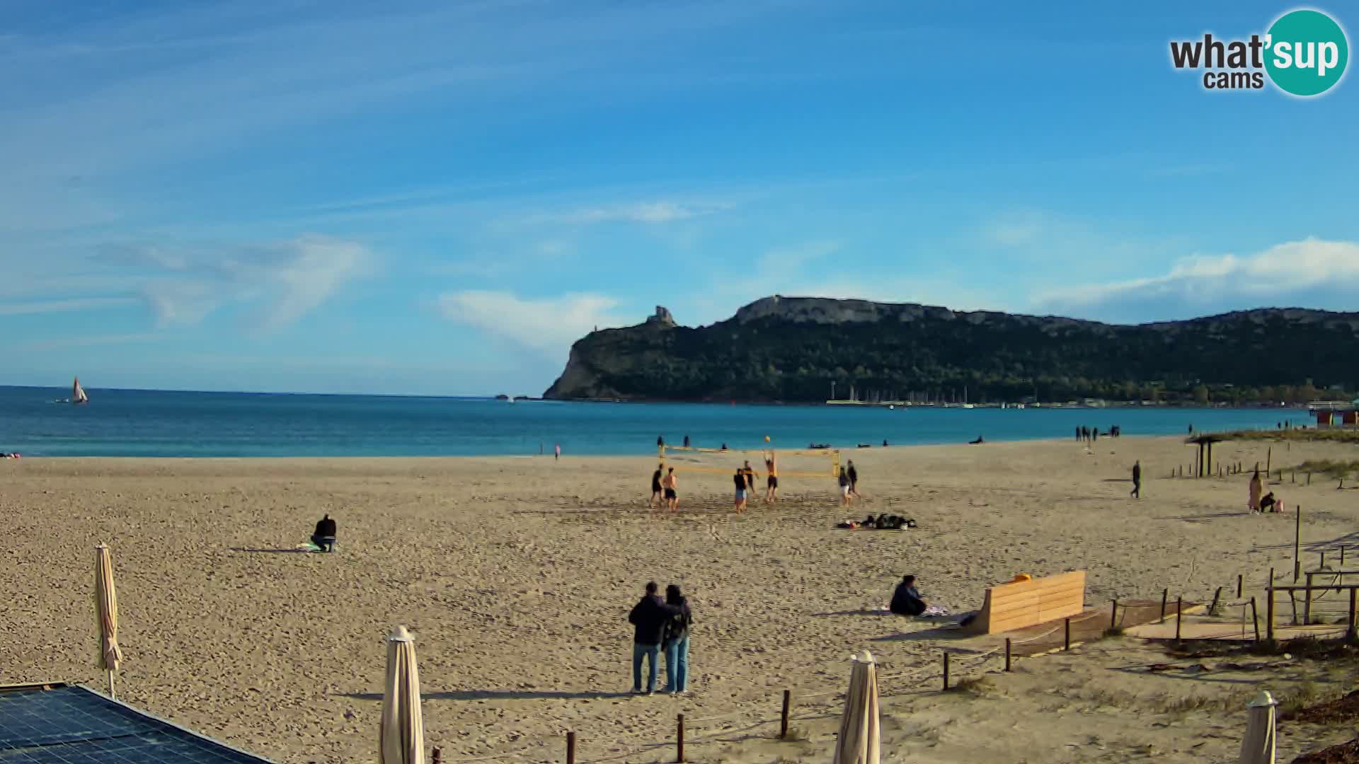 Webcam spiaggia del Poetto | Cagliari | Sardegna