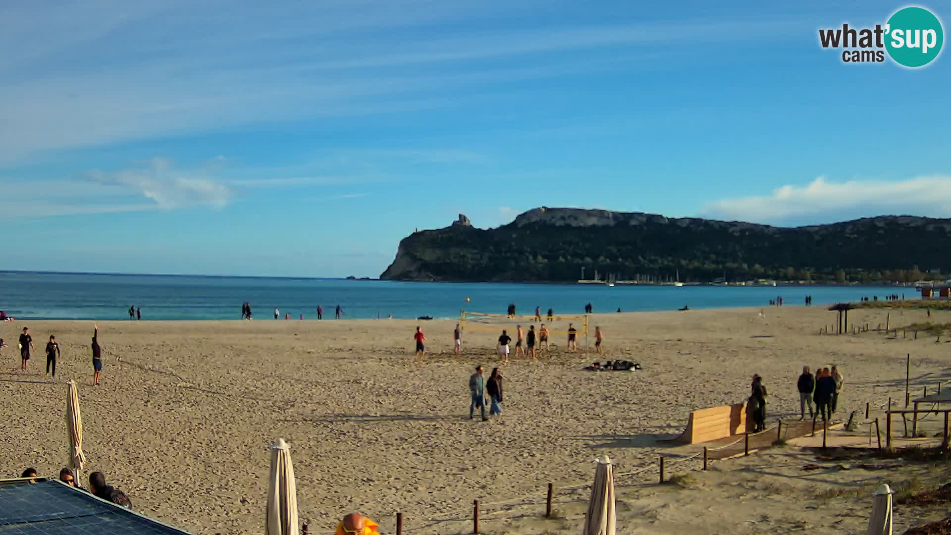 Webcam plage de Poetto | Cagliari | Sardaigne