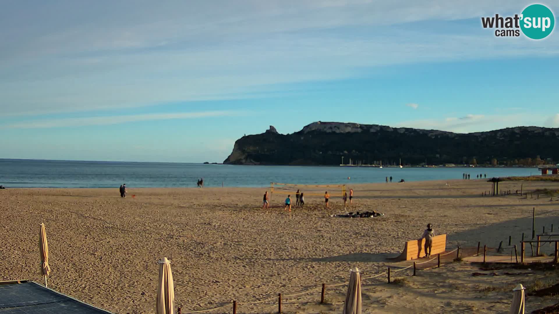 Poetto beach webcam | Cagliari | Sardinia