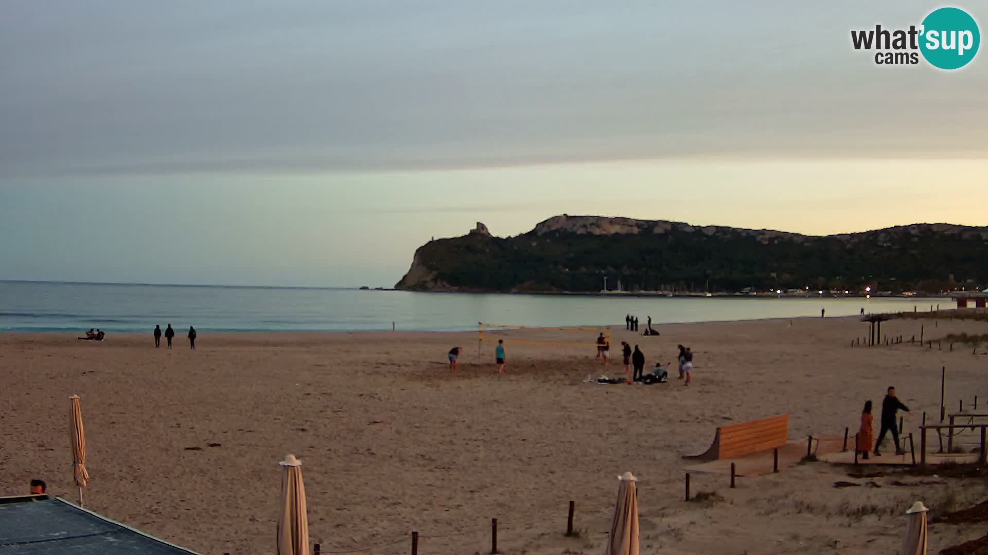Webcam spiaggia del Poetto | Cagliari | Sardegna