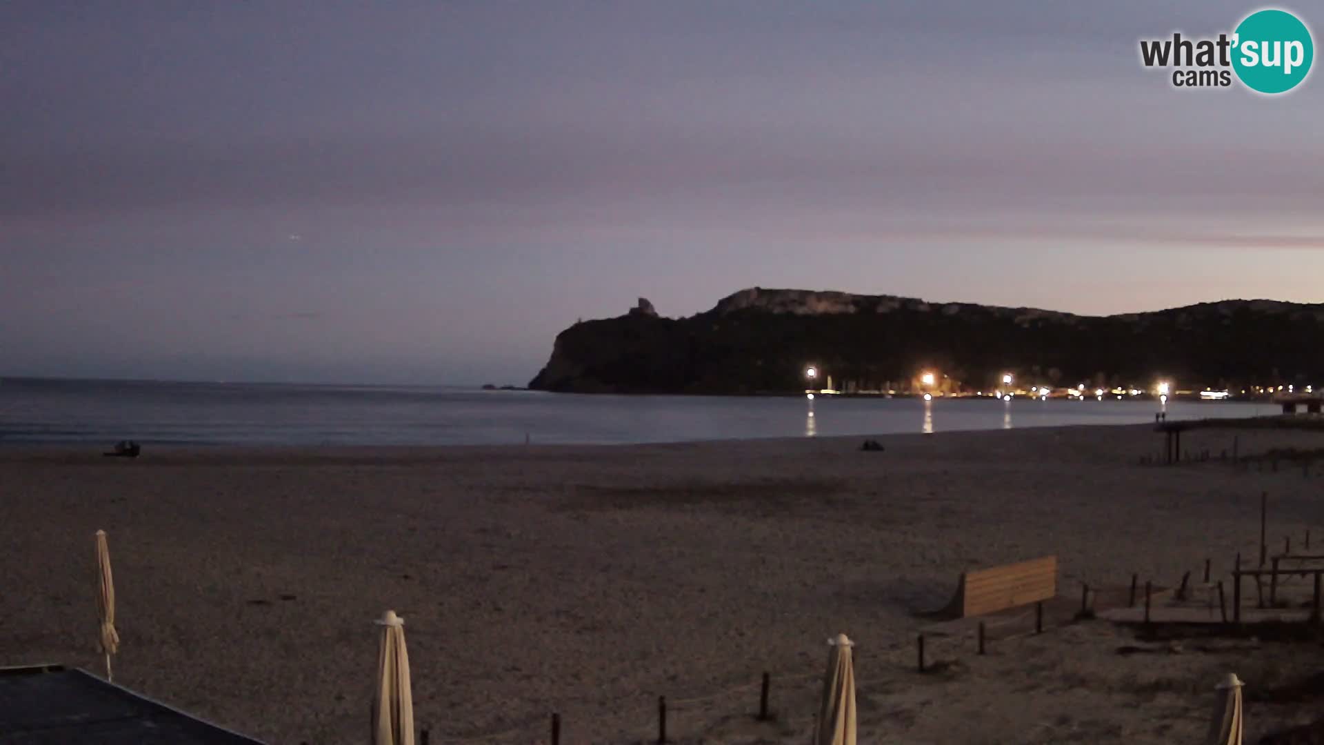 Webcam spiaggia del Poetto | Cagliari | Sardegna