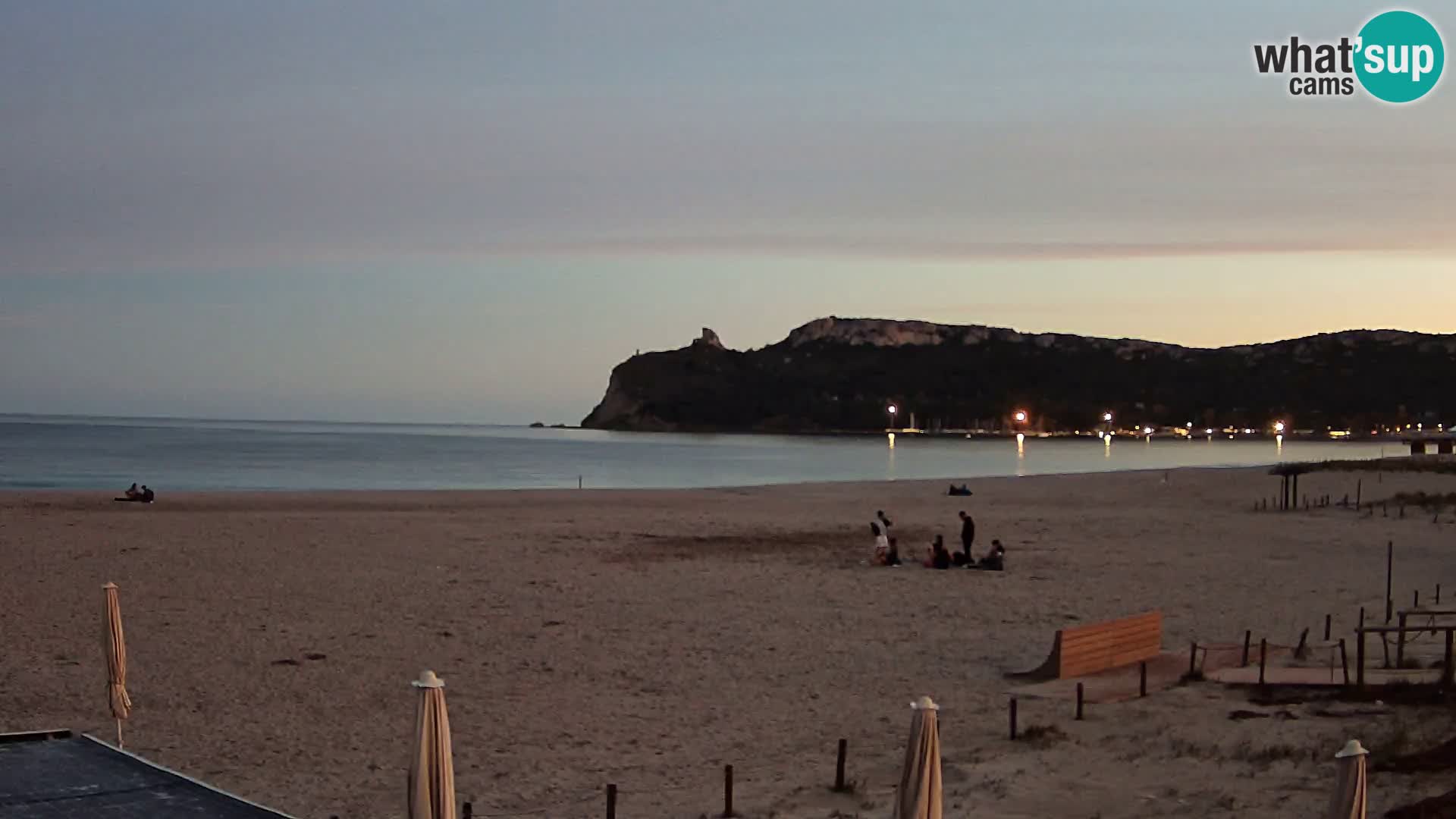 Poetto beach webcam | Cagliari | Sardinia