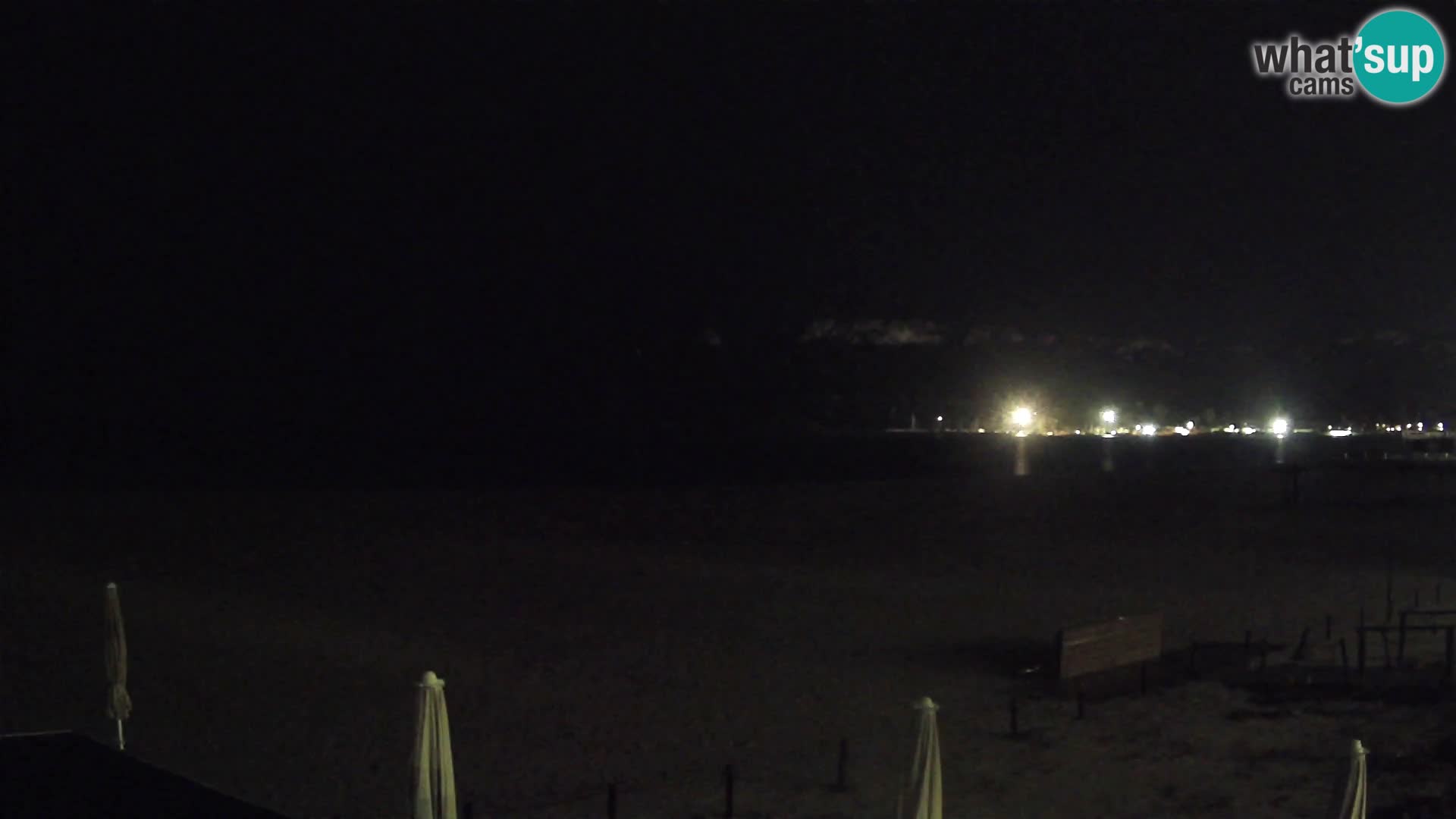 Poetto beach webcam | Cagliari | Sardinija