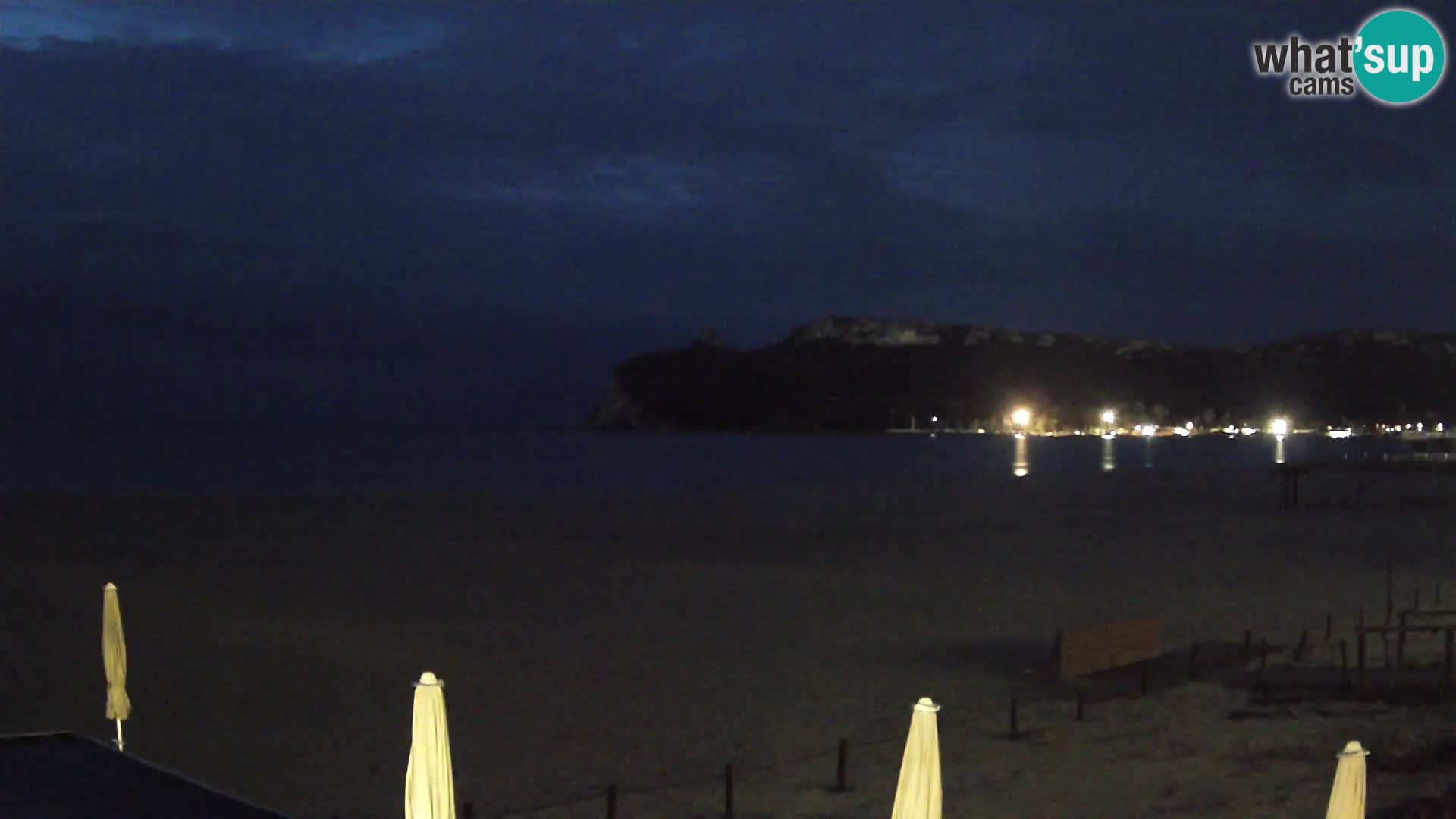 Poetto beach webcam | Cagliari | Sardinija