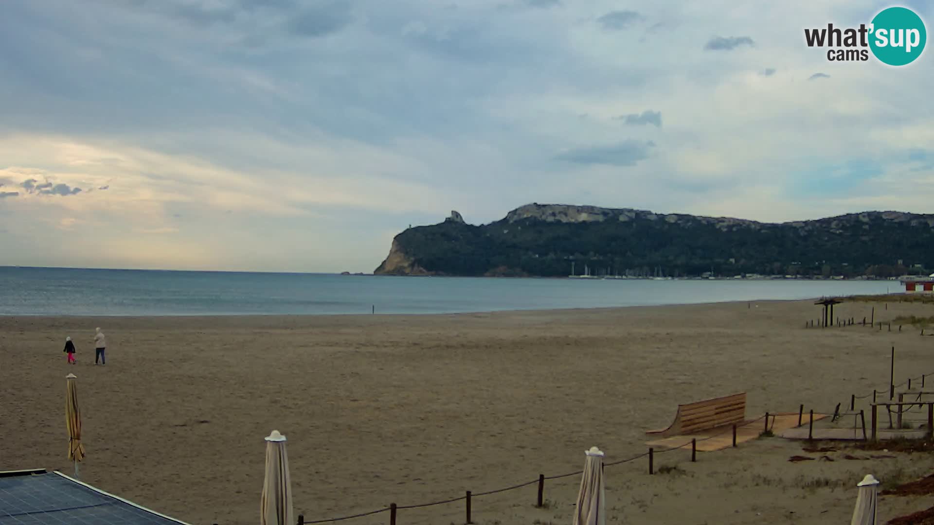 Poetto beach webcam | Cagliari | Sardinia