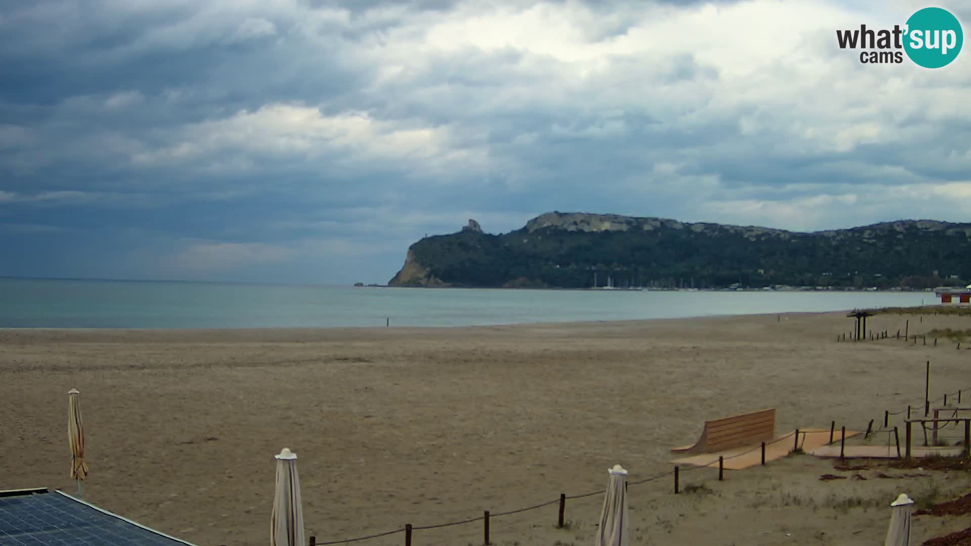 Webcam spiaggia del Poetto | Cagliari | Sardegna