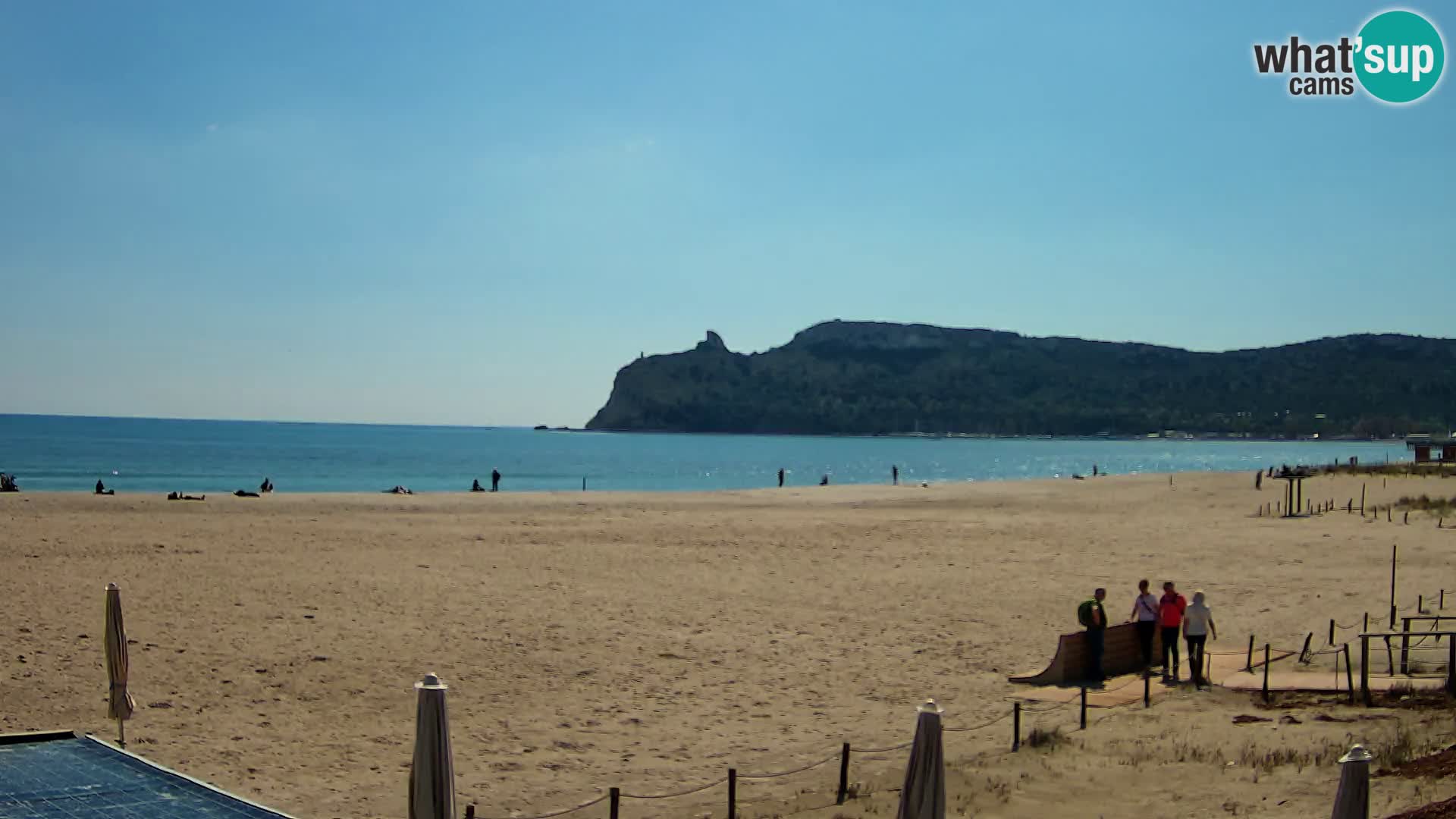 Webcam spiaggia del Poetto | Cagliari | Sardegna