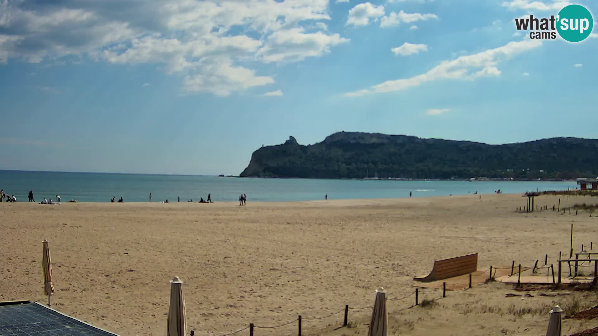Webcam spiaggia del Poetto | Cagliari | Sardegna