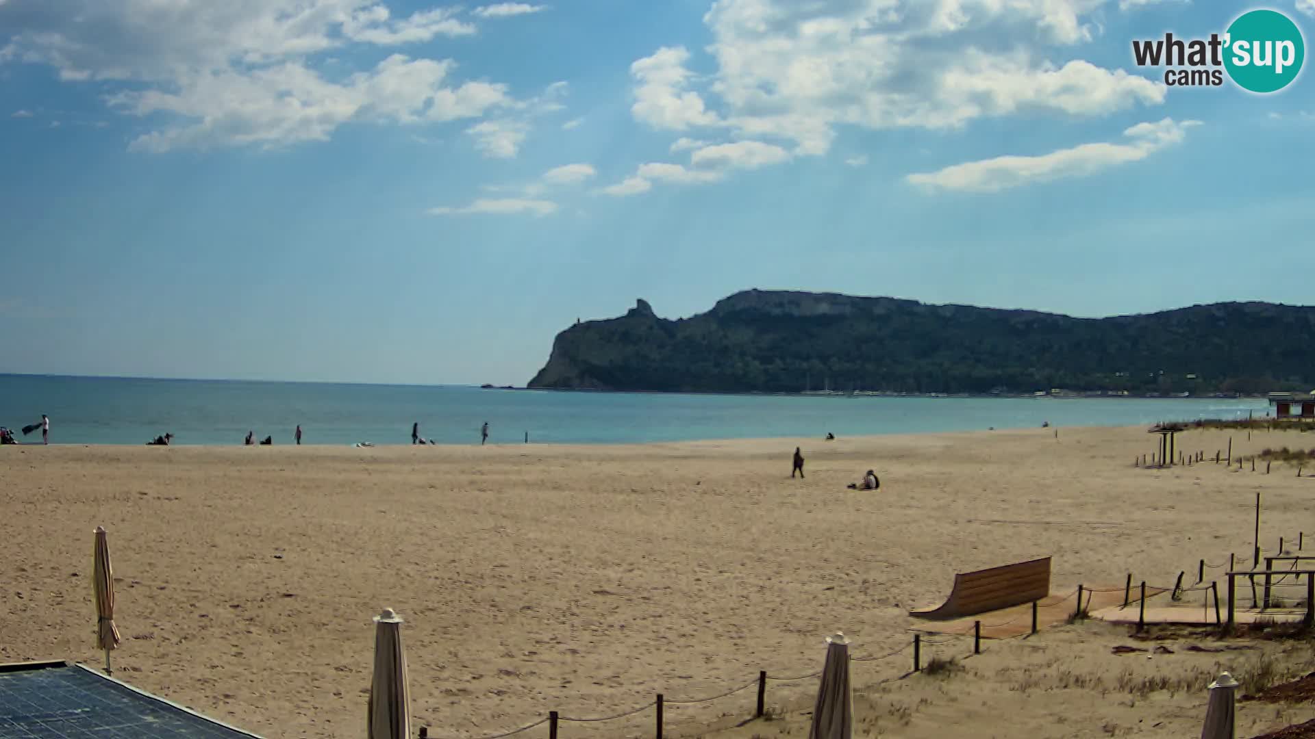 Poetto Strand Webcam | Cagliari | Sardinien