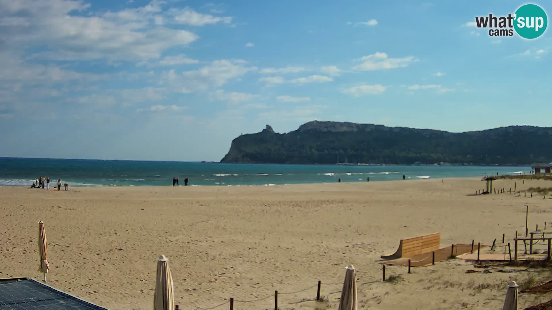 Poetto beach webcam | Cagliari | Sardinia