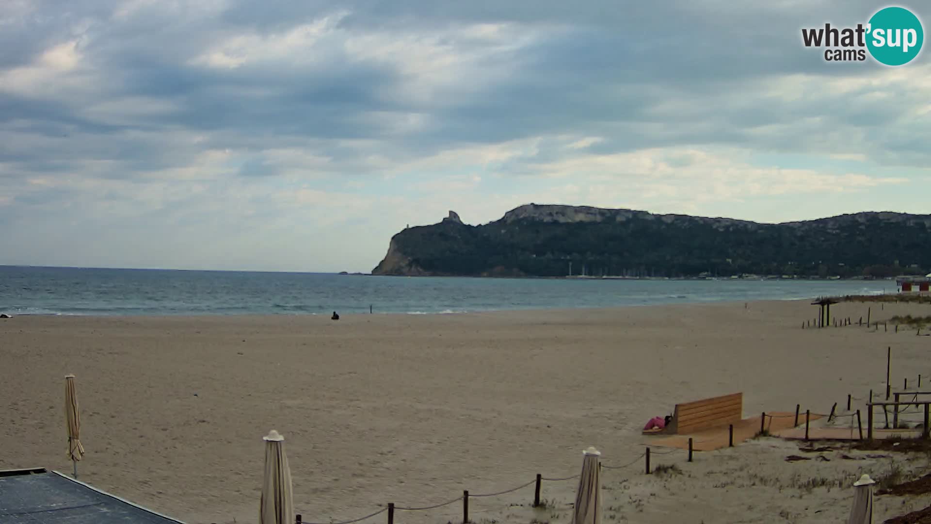 Webcam plage de Poetto | Cagliari | Sardaigne