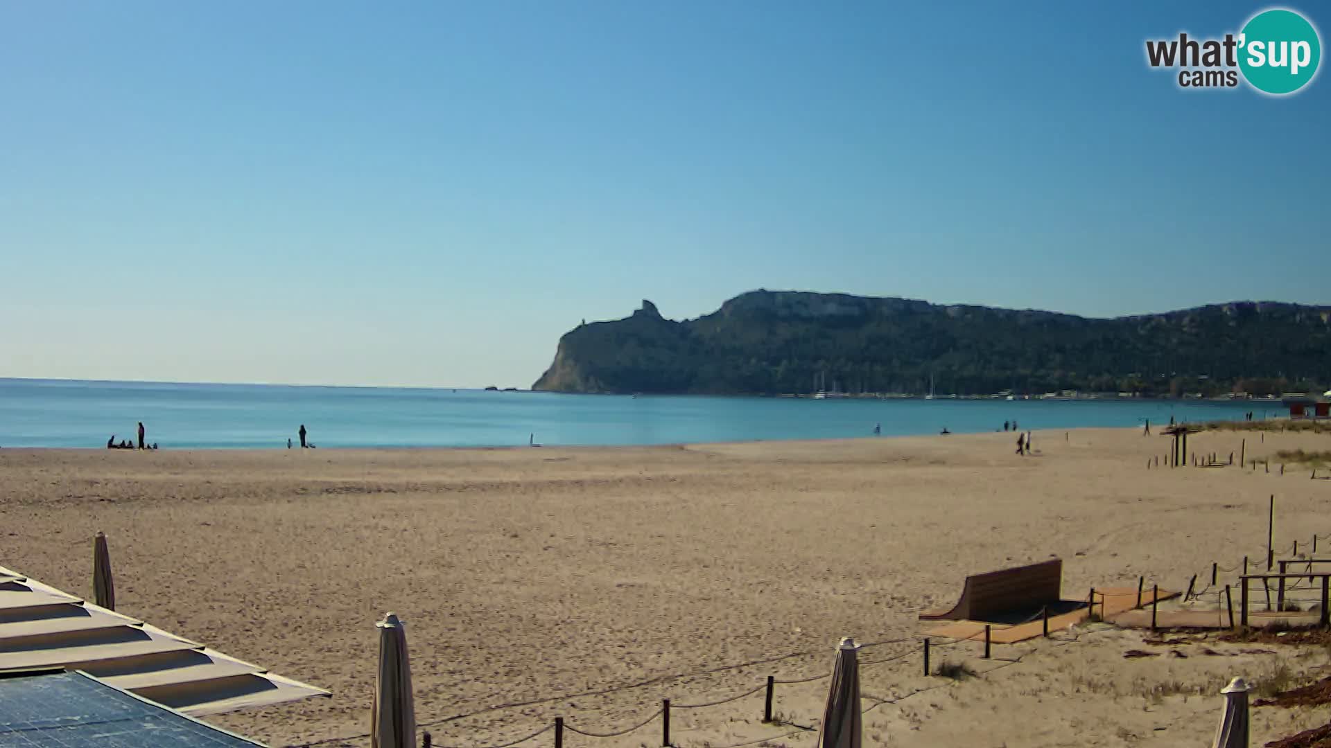 Poetto Strand Webcam | Cagliari | Sardinien