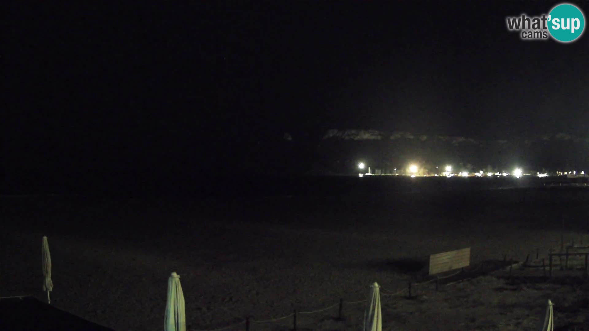 Webcam spiaggia del Poetto | Cagliari | Sardegna