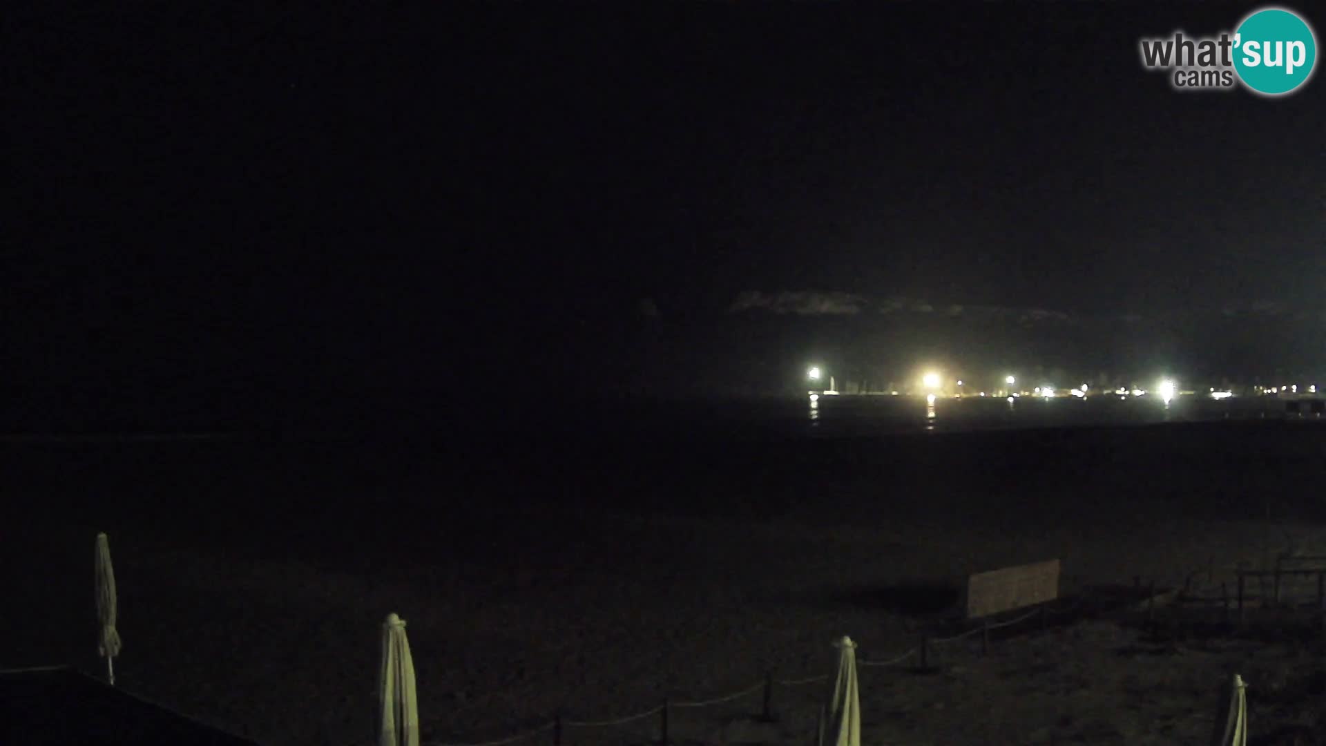 Poetto beach webcam | Cagliari | Sardinija