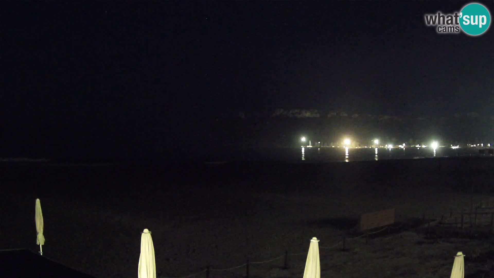 Webcam spiaggia del Poetto | Cagliari | Sardegna