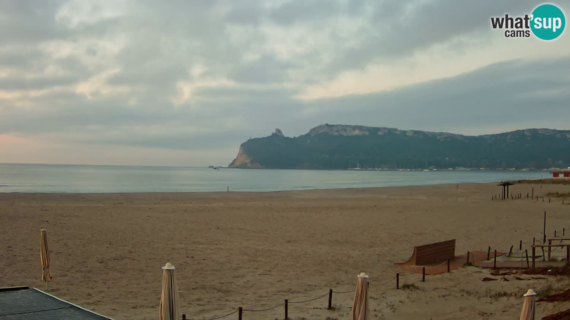 Poetto beach webcam | Cagliari | Sardinia