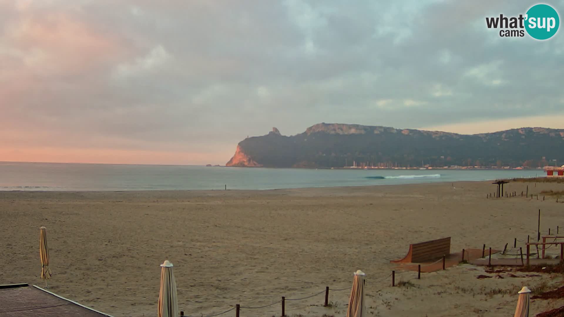 Poetto beach webcam | Cagliari | Sardinia