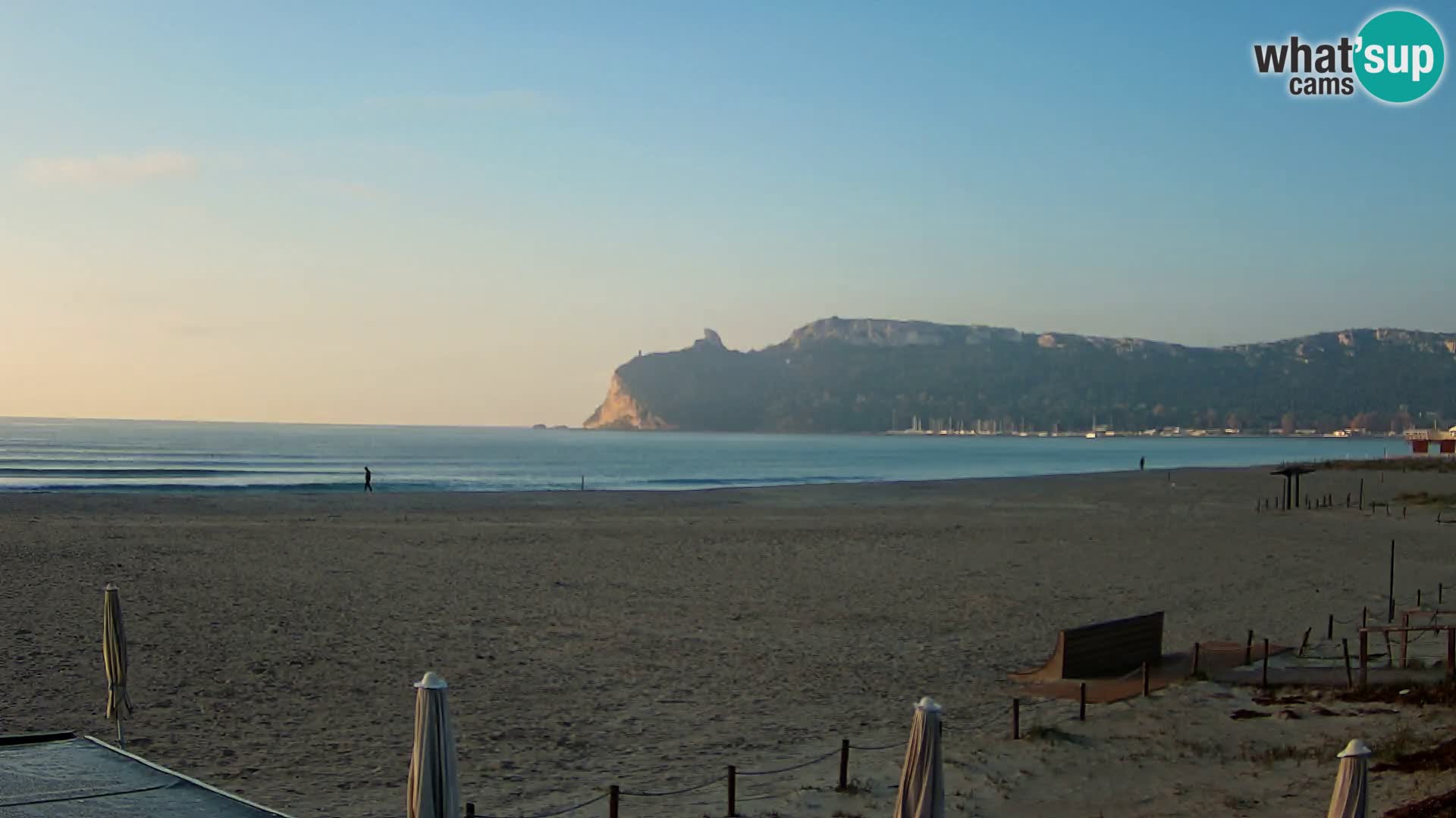 Webcam spiaggia del Poetto | Cagliari | Sardegna