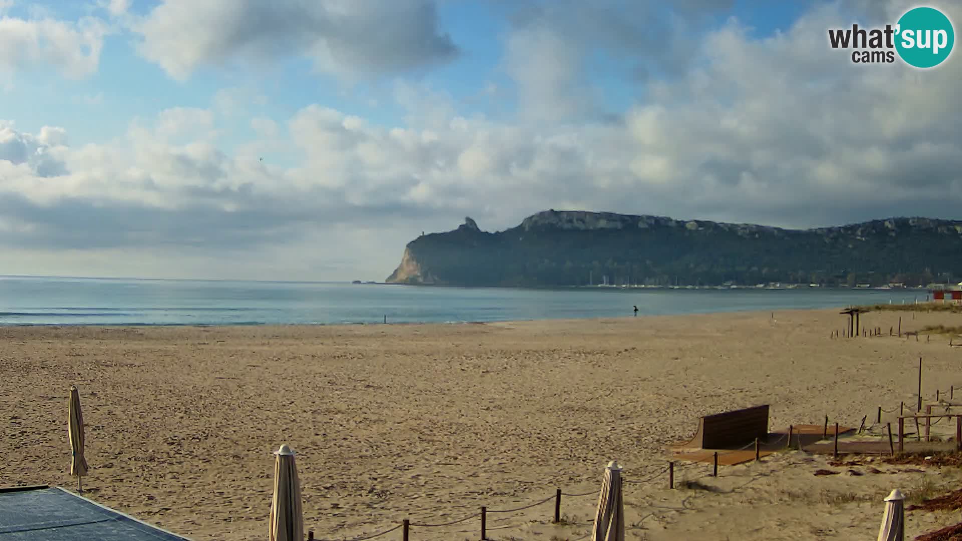 Poetto Strand Webcam | Cagliari | Sardinien