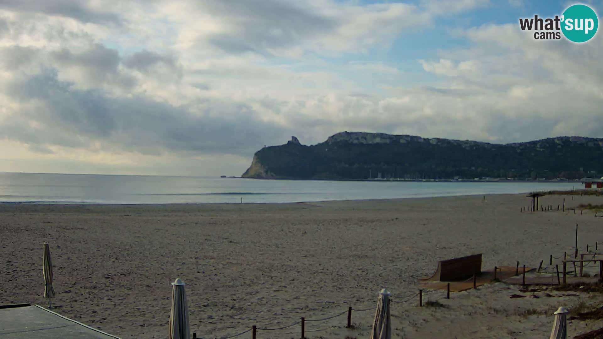 Poetto Strand Webcam | Cagliari | Sardinien