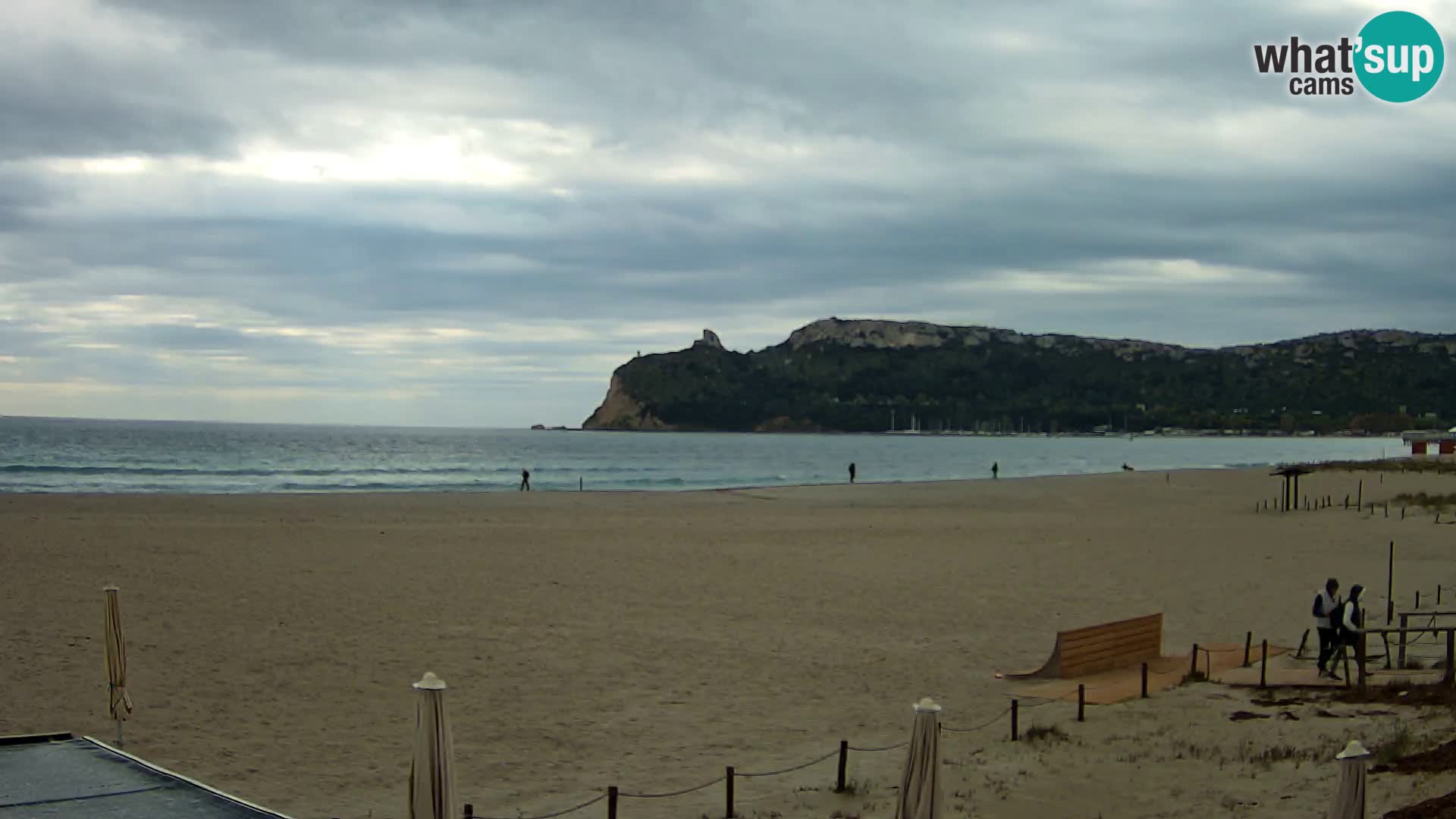 Poetto beach webcam | Cagliari | Sardinija