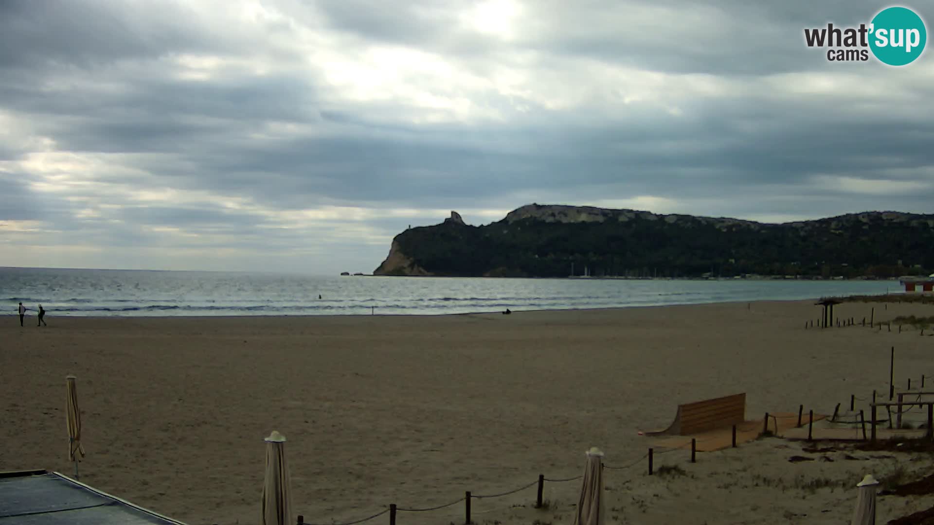 Poetto beach webcam | Cagliari | Sardinija