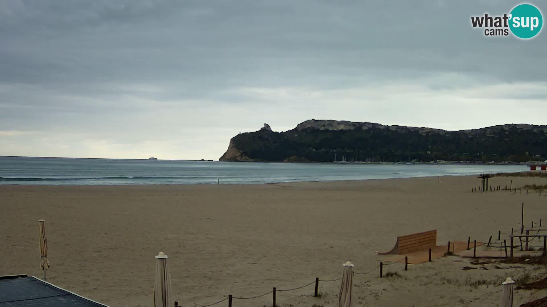 Poetto Strand Webcam | Cagliari | Sardinien