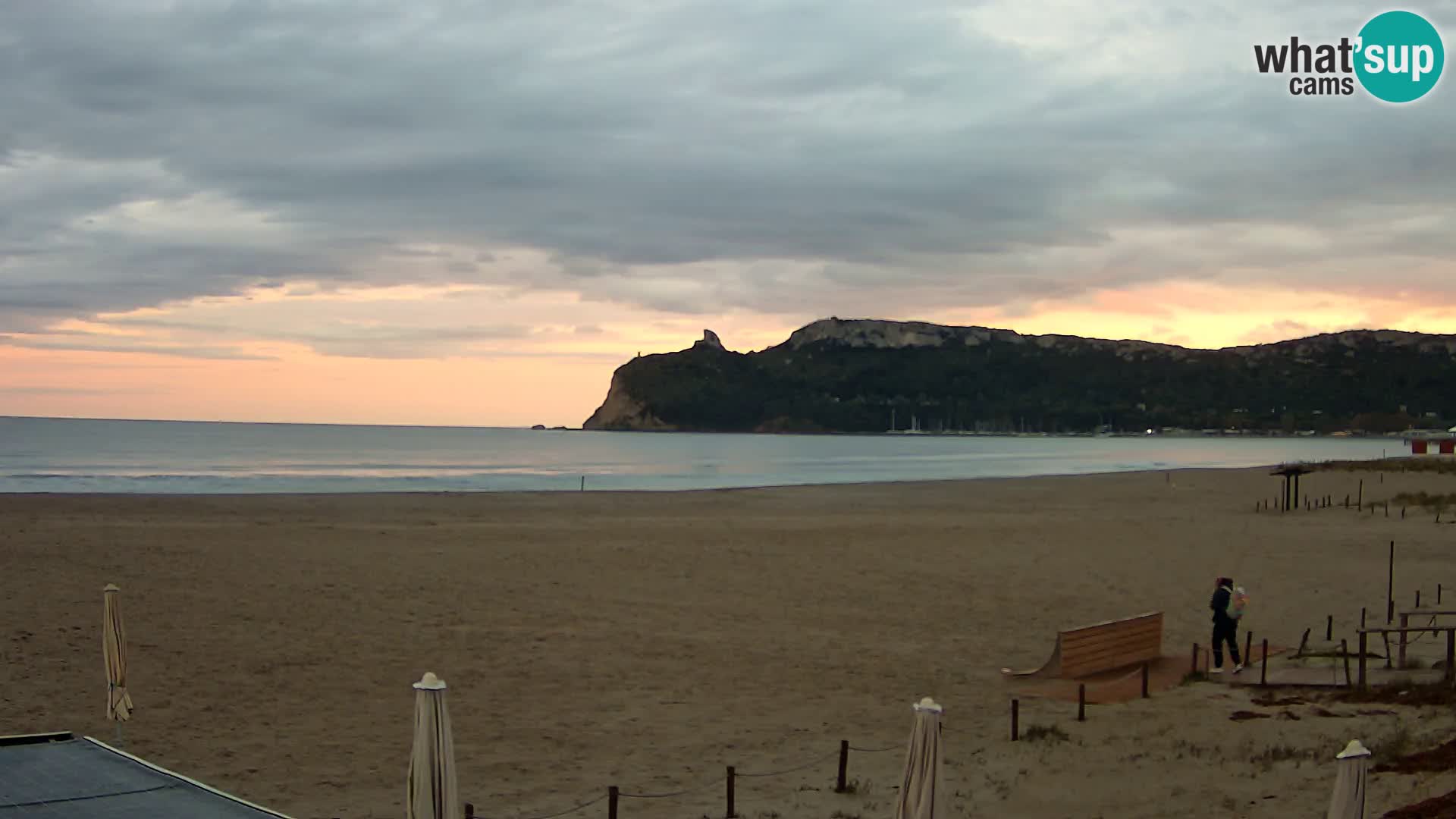 Poetto Strand Webcam | Cagliari | Sardinien